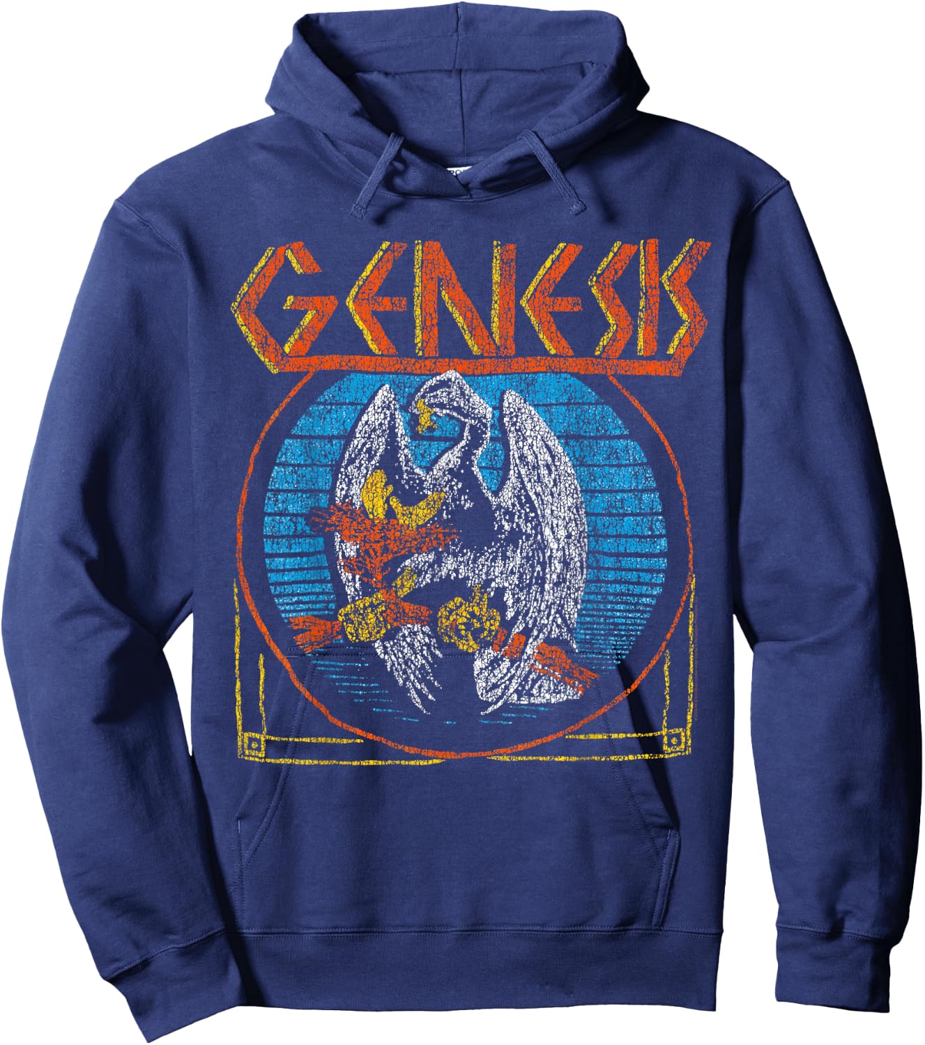 Genesis Aged Bird Hoodie - Hoodie | Navy