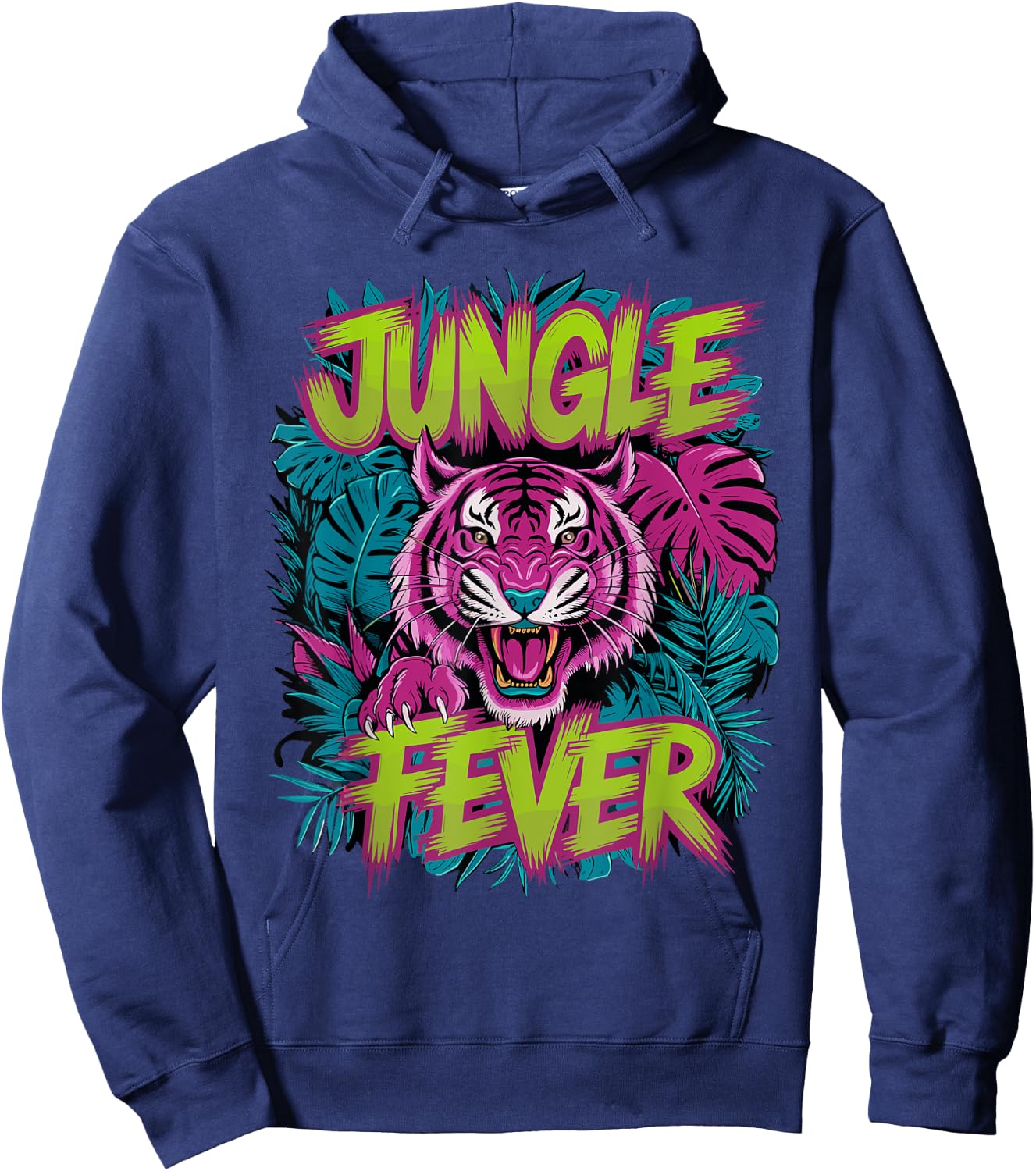 Jungle Fever Tiger for a Tiger lovers Hoodie - Hoodie | Navy