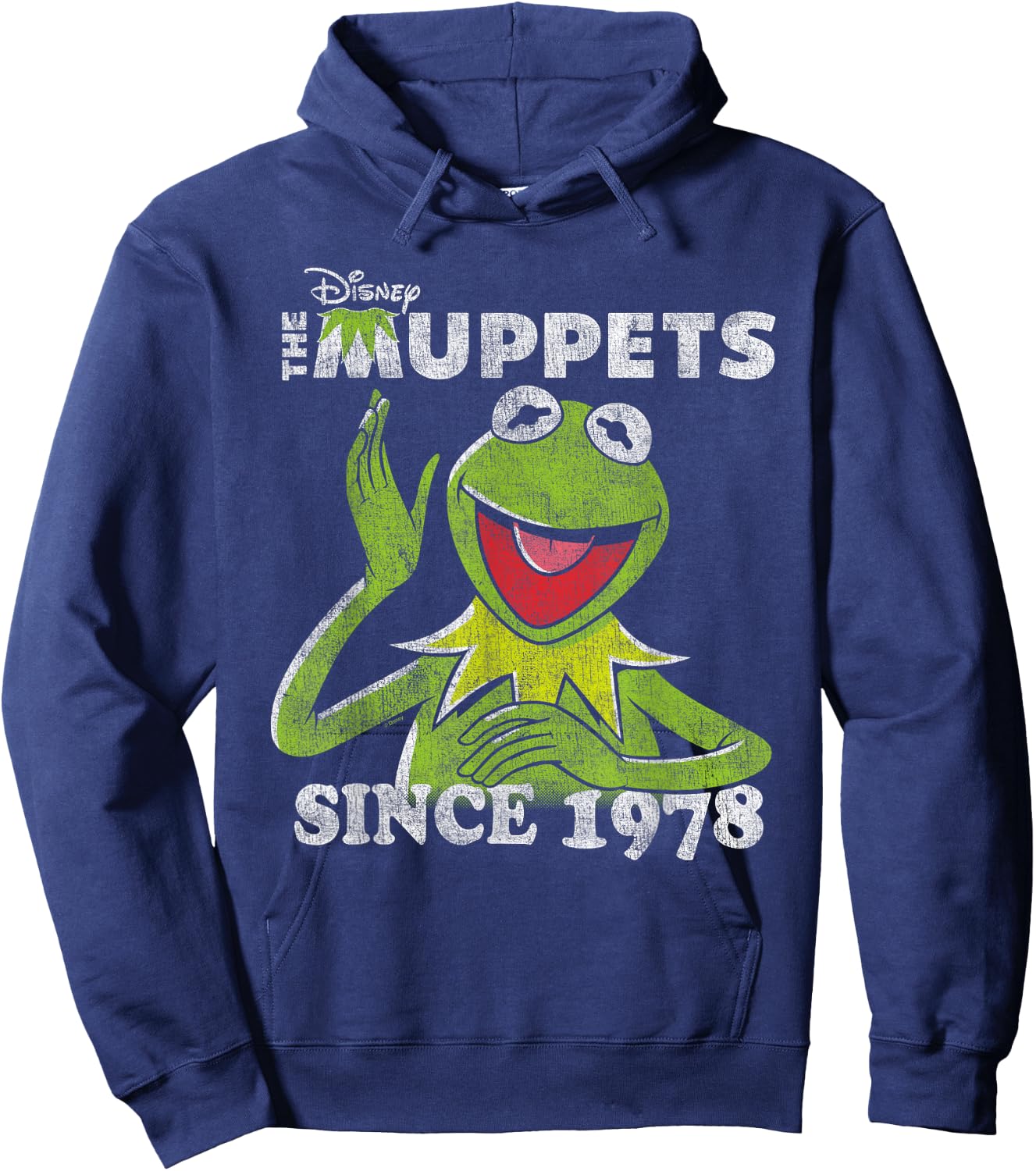 The Muppets Kermit Since 1978 Hoodie - Hoodie | Navy