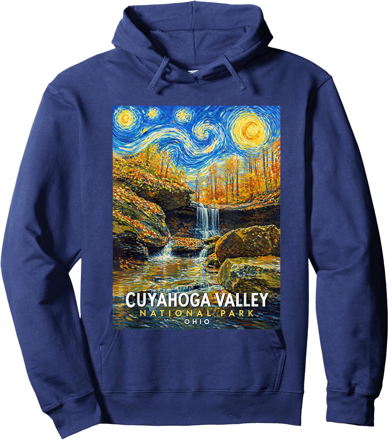 Cuyahoga Valley National Park Hoodie - Hoodie | Navy