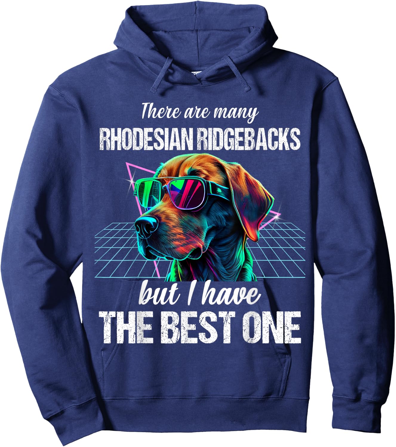 Rhodesian Ridgeback Dog Rhodesian Ridgebacks Hoodie - Hoodie | Navy