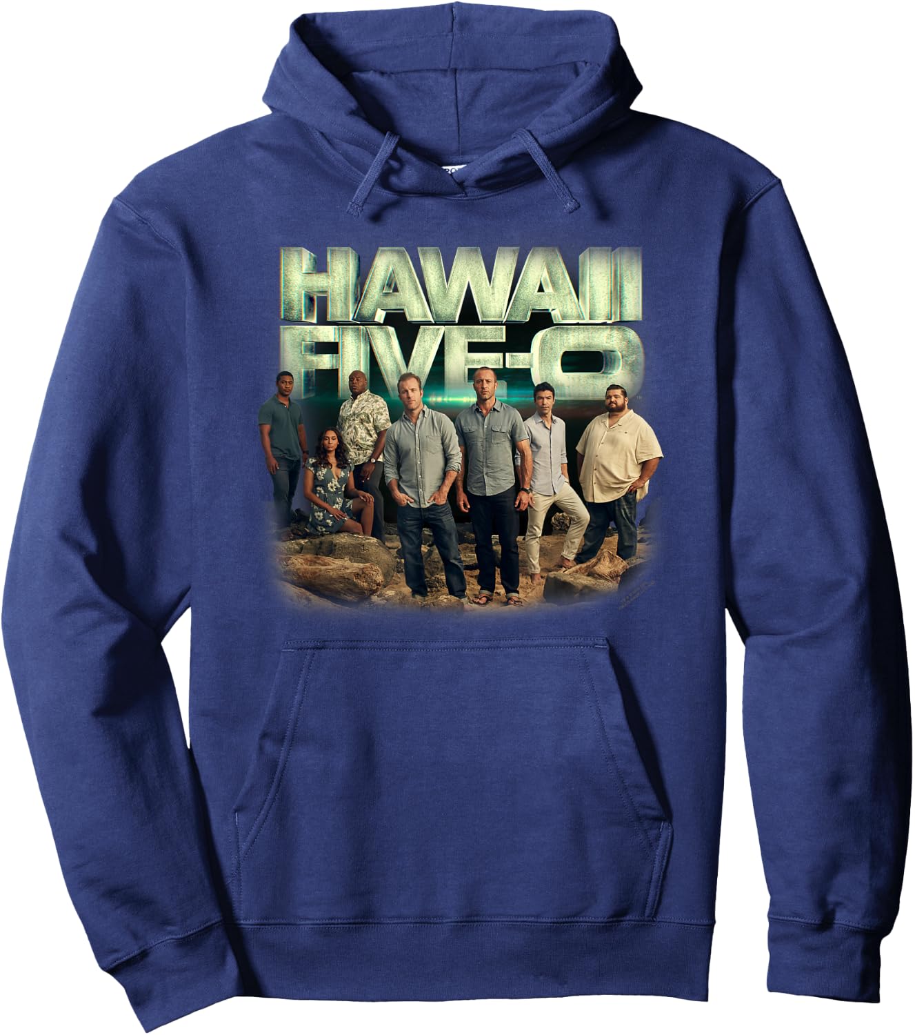 Hawaii Five-O Cast , black Hoodie - Hoodie | Navy