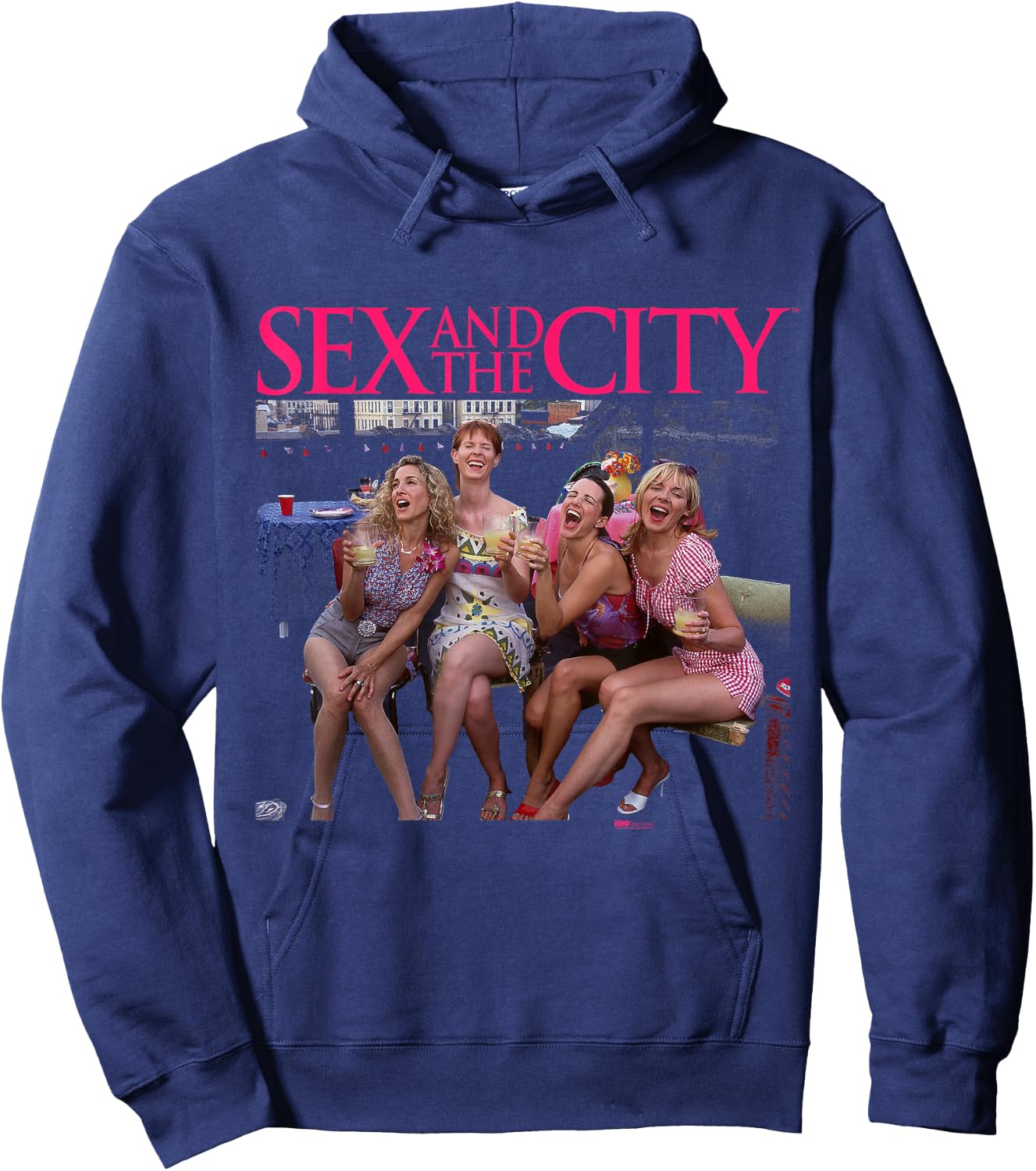 Sex and The City Cast - Officially Licensed Hoodie - Hoodie | Navy