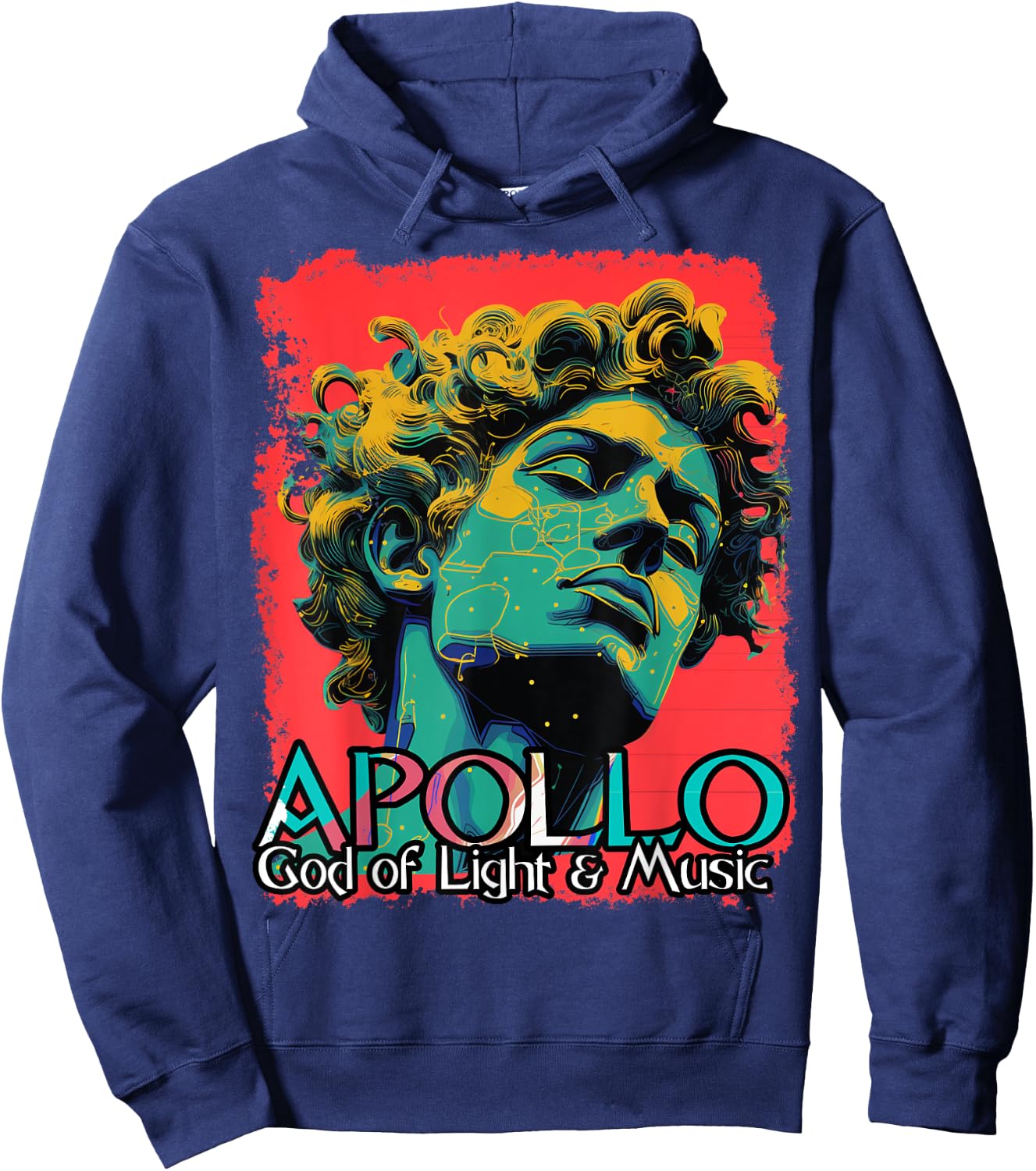 Greek Mythology Greek God Apollo Hoodie - Hoodie | Navy