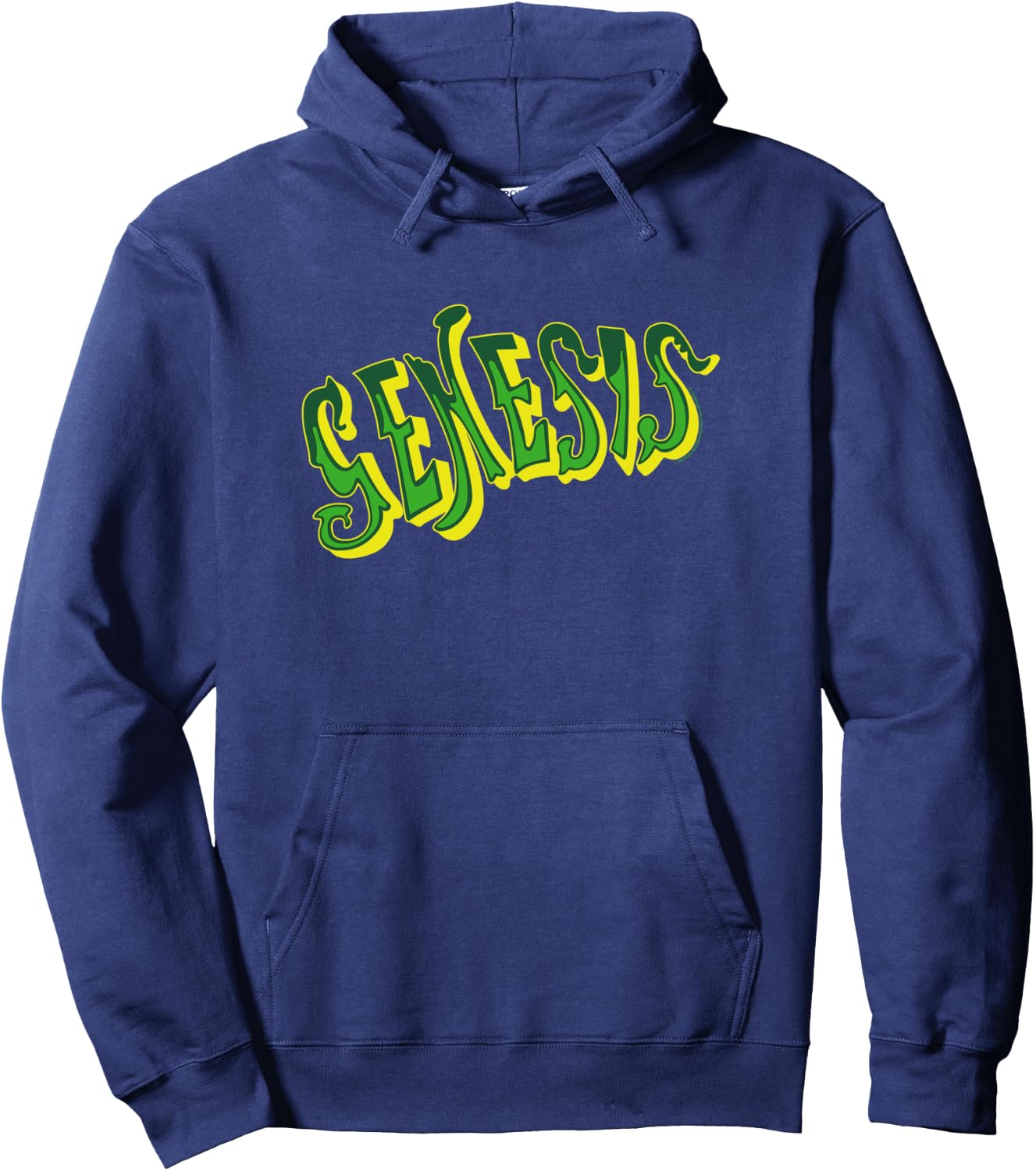 Genesis Old School Logo Green Hoodie - Hoodie | Navy
