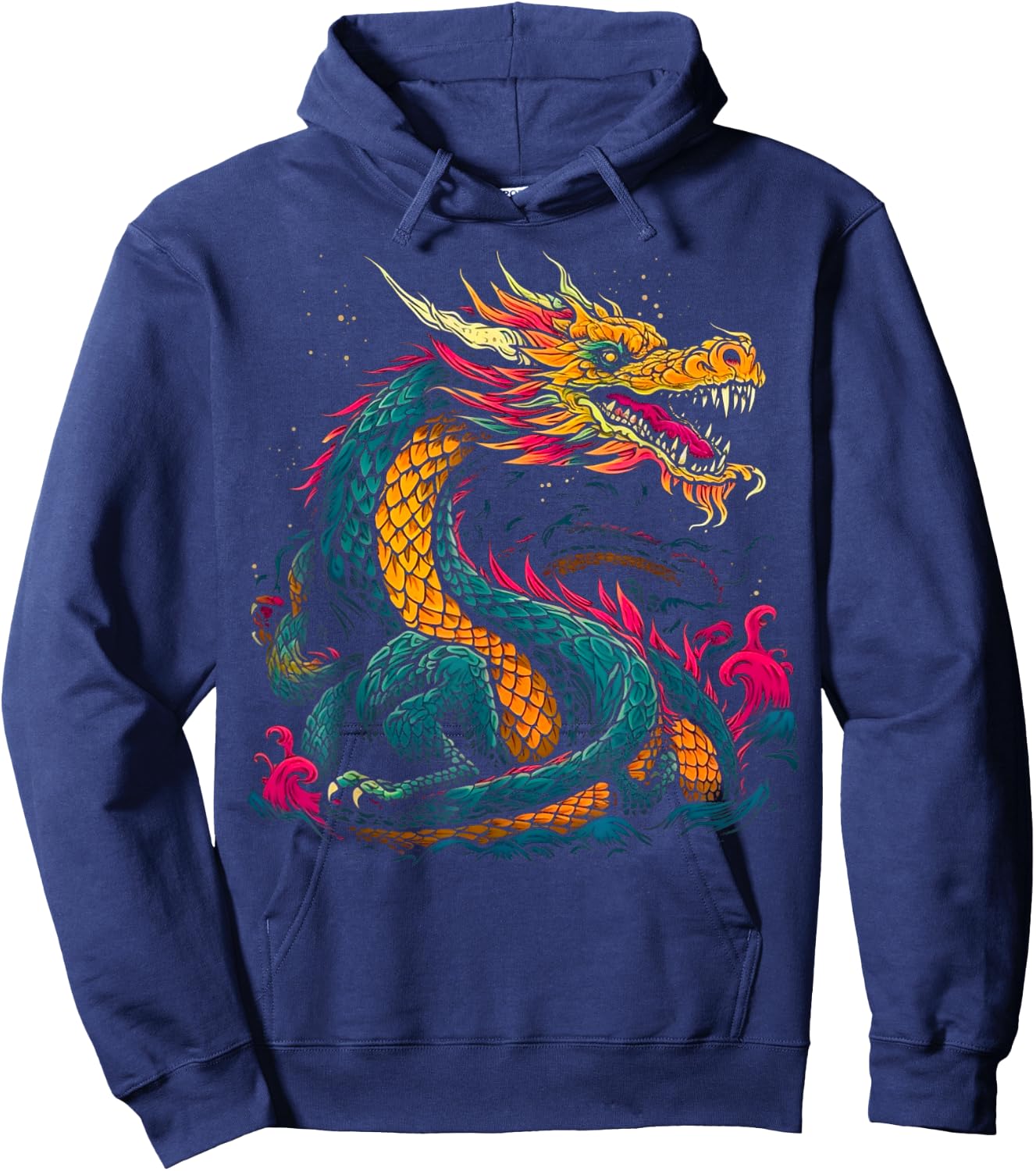Tiamat Queen Mother Dragon Babylonian Mythology Hoodie - Hoodie | Navy
