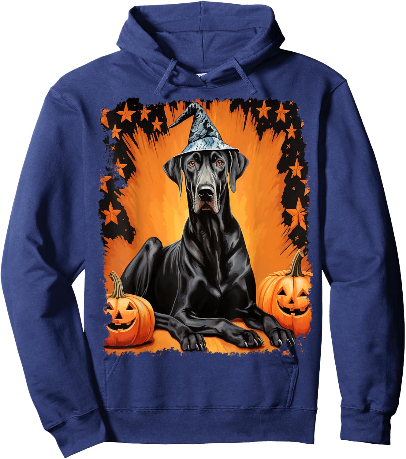 Great Dane Halloween Dog Men Women Kids Hoodie - Hoodie | Navy