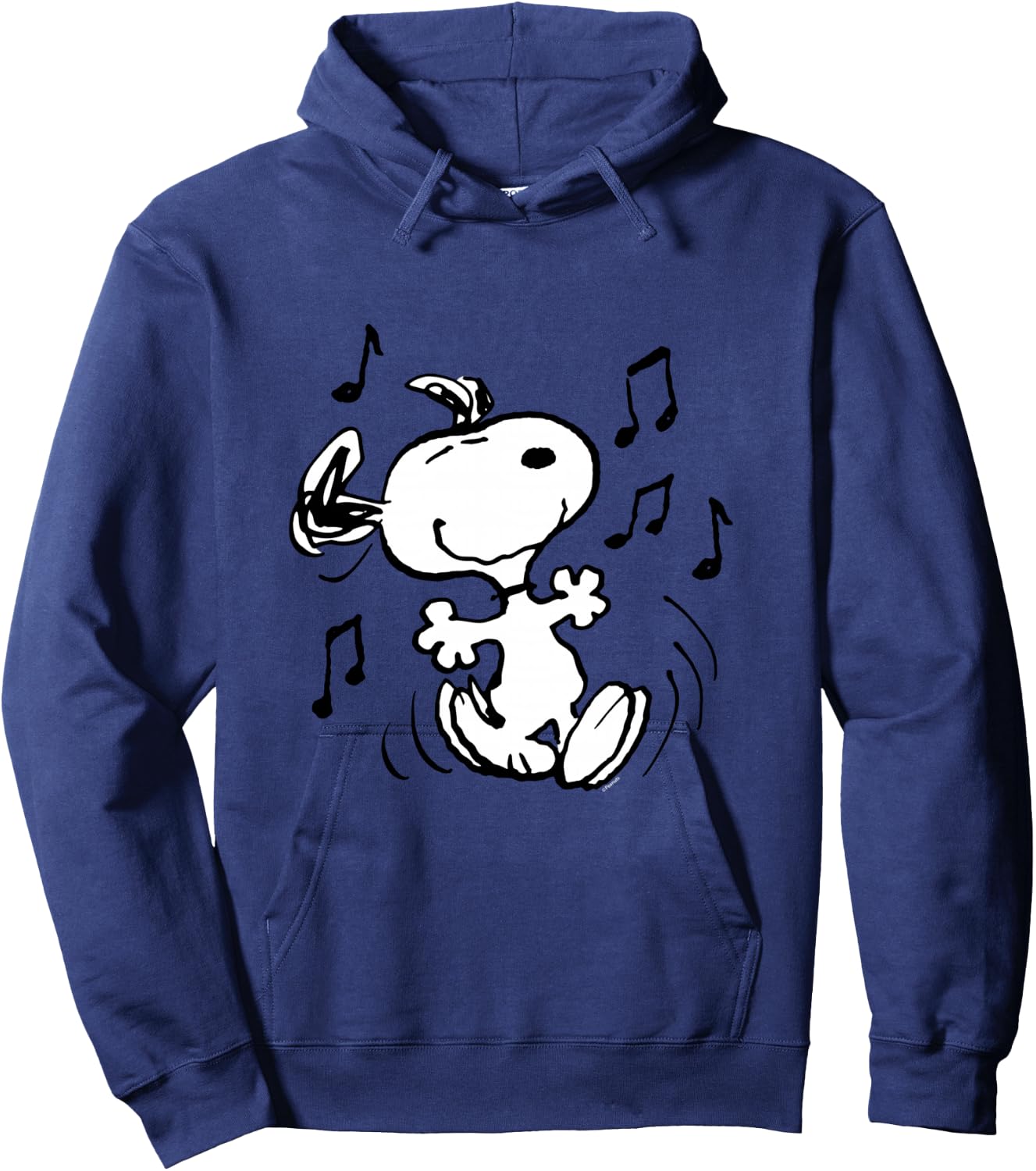 Peanuts Snoopy Dancing Shirt, blue Hoodie - Hoodie | Navy