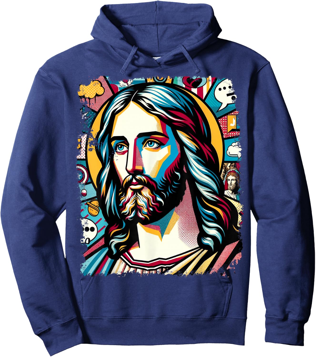 Jesus Christ Hoodie - Hoodie | Navy