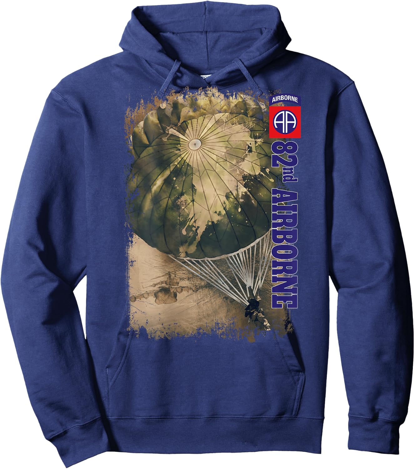 US Army 82nd Airborne Division Hoodie - Hoodie | Navy