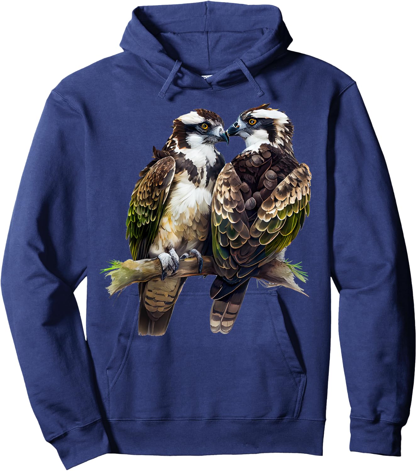Birds of Prey , Osprey Hawk Hoodie - Hoodie | Navy
