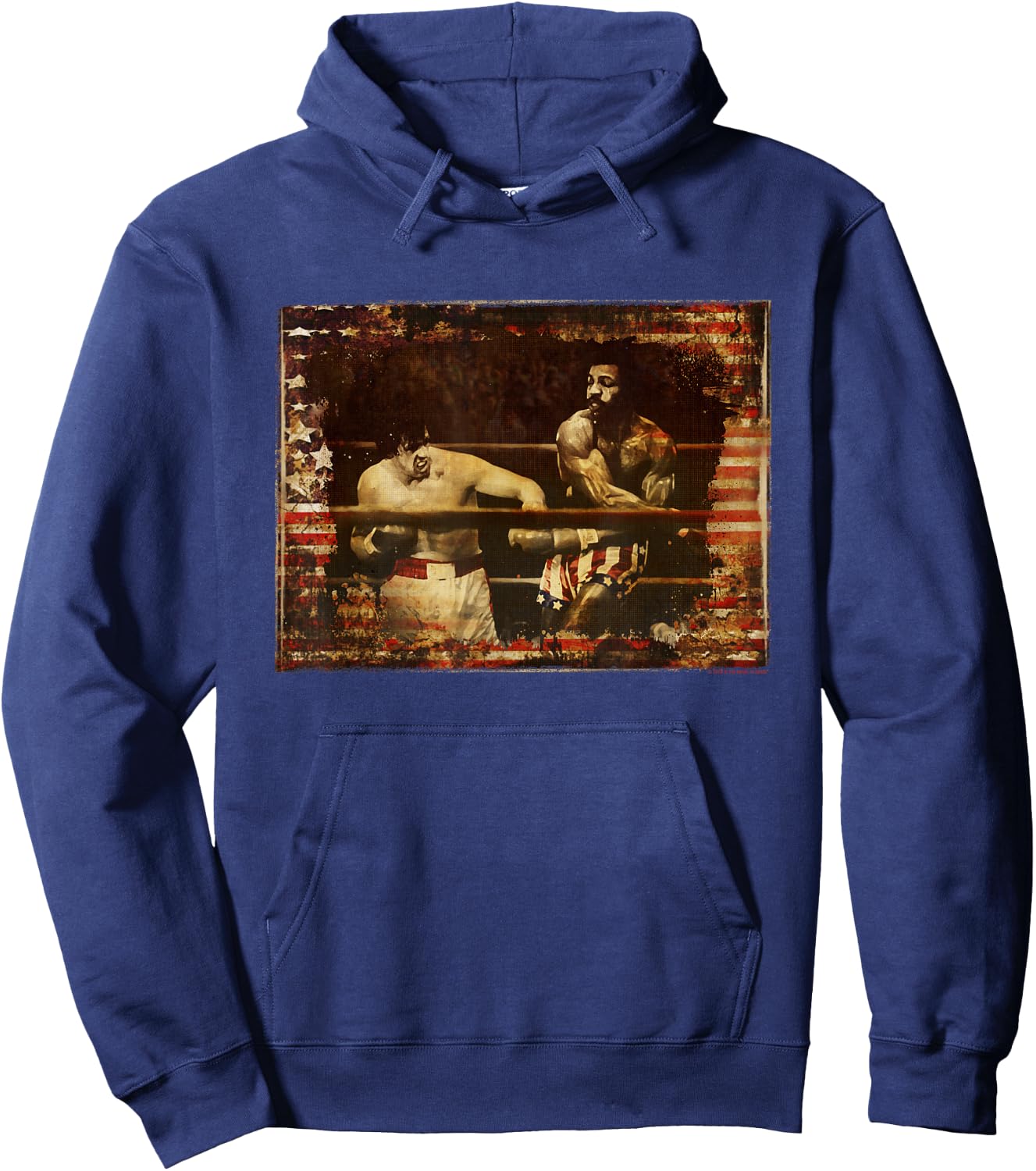 Rocky Apollo Creed Upper Hand Hoodie - Hoodie | Navy