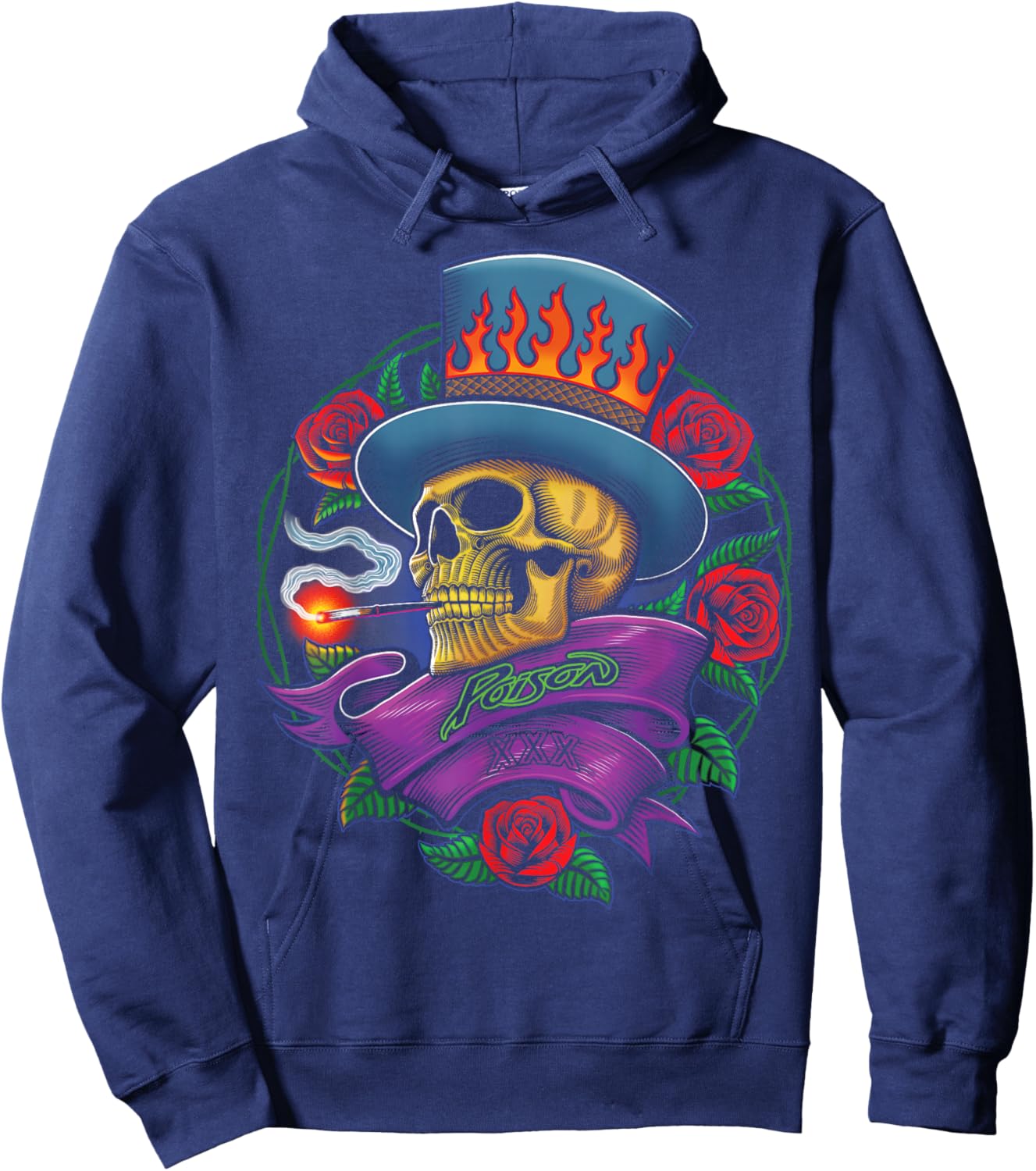 Poison - Lit Hoodie - Hoodie | Navy