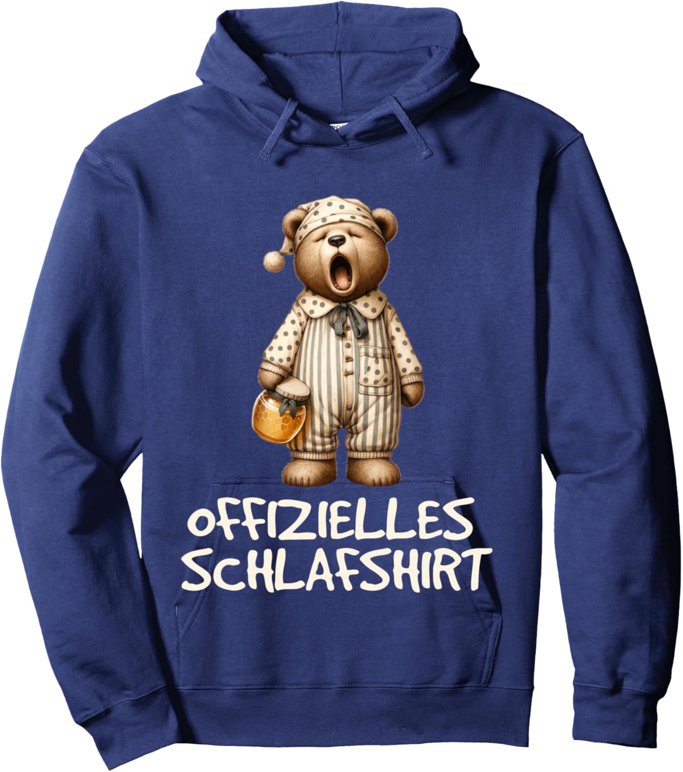 Official Bear Sleep Shirt Hoodie - Hoodie | Navy