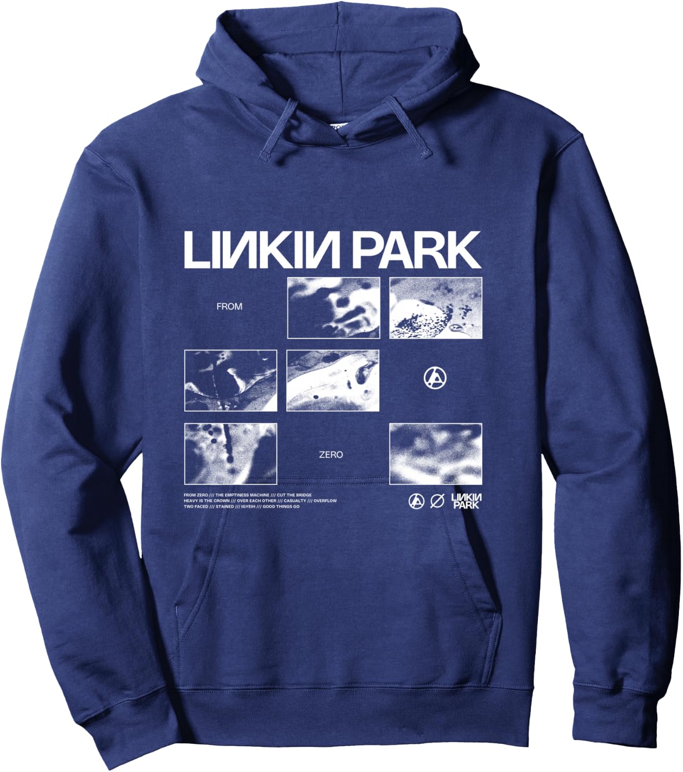Linkin Park Black and White Blocks Shirt, black Hoodie - Hoodie | Navy