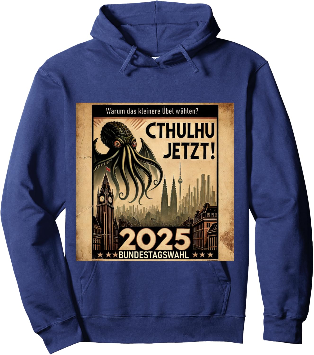 Vote Cthulhu - Federal Election 2025 Hoodie - Hoodie | Navy