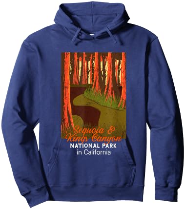 Sequoia National Park California Hoodie - Hoodie | Navy