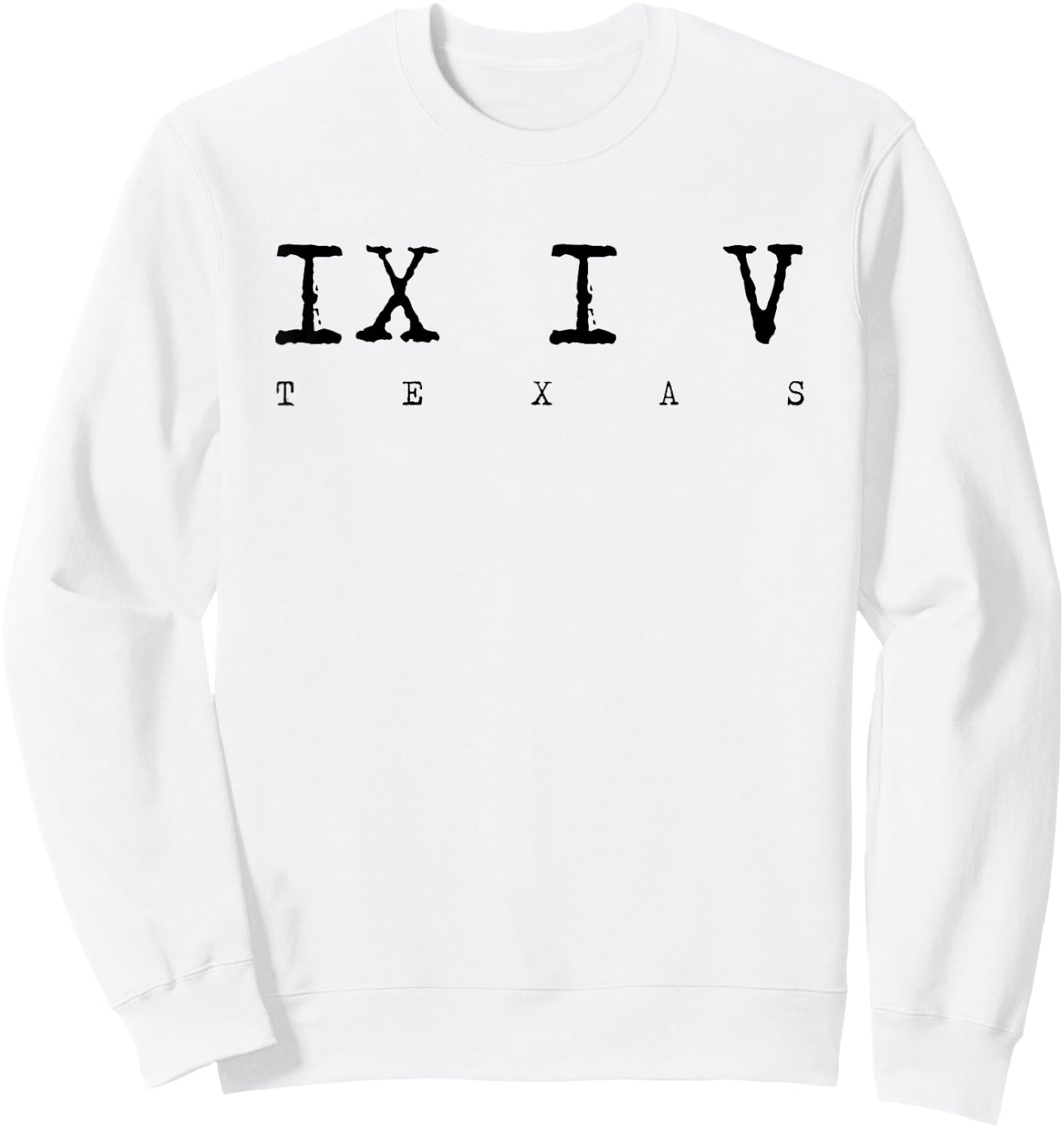 Roman Numeral Area Code Shirt 915 Texas Gift Sweatshirt - Sweatshirt | White