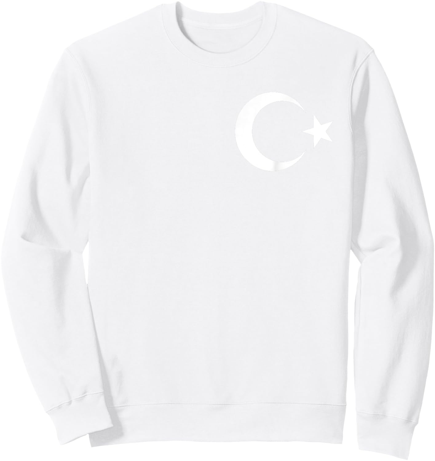 Turkey Turkish Flag Turkish Bayragi, Ay Yildiz, red, s Sweatshirt - Sweatshirt | White