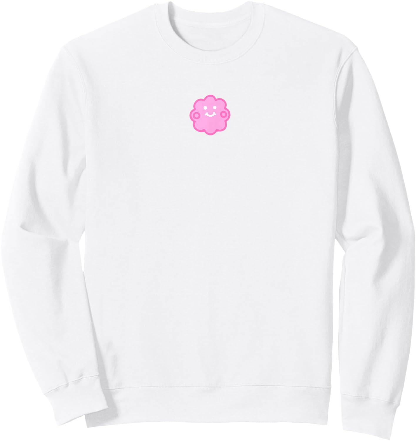Chebeneche in pink , white, S Sweatshirt - Sweatshirt | White