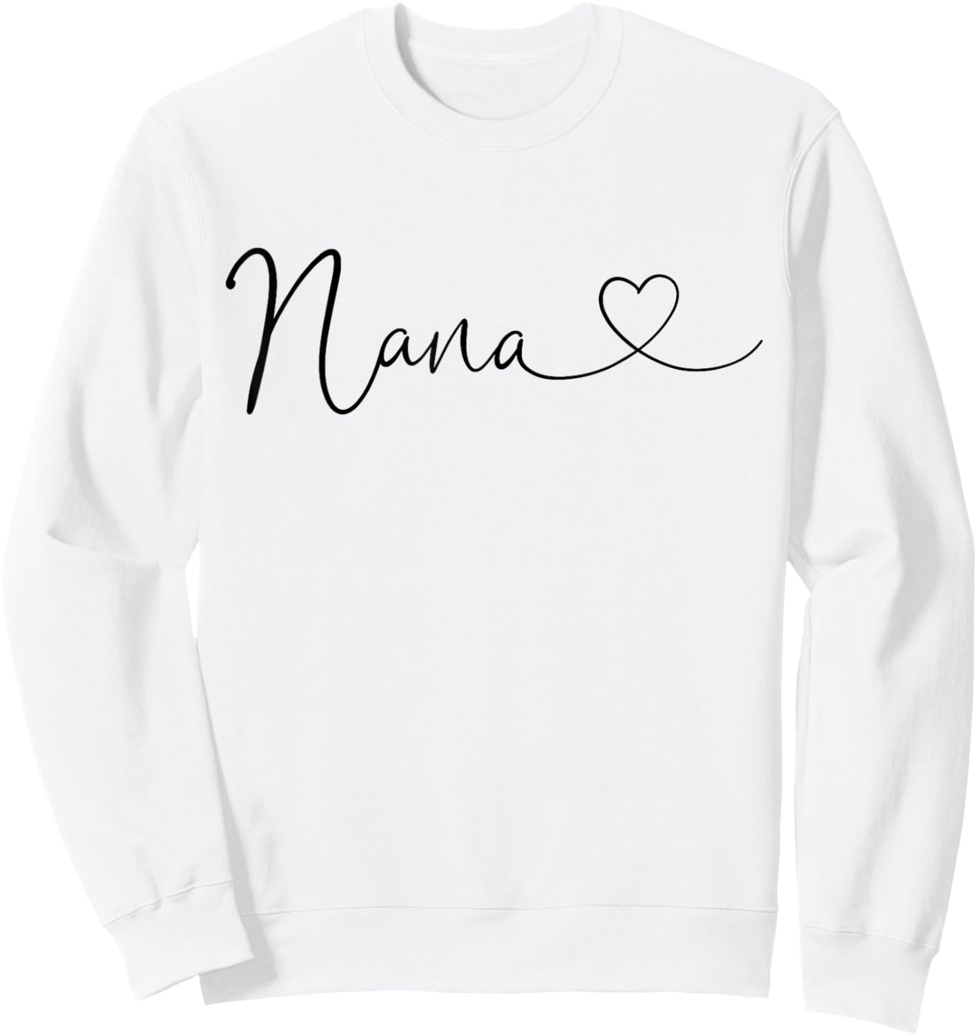 Nana for Grandma, Women, Christmas, Mother's Day, Birthday , grey, S Sweatshirt - Sweatshirt | White