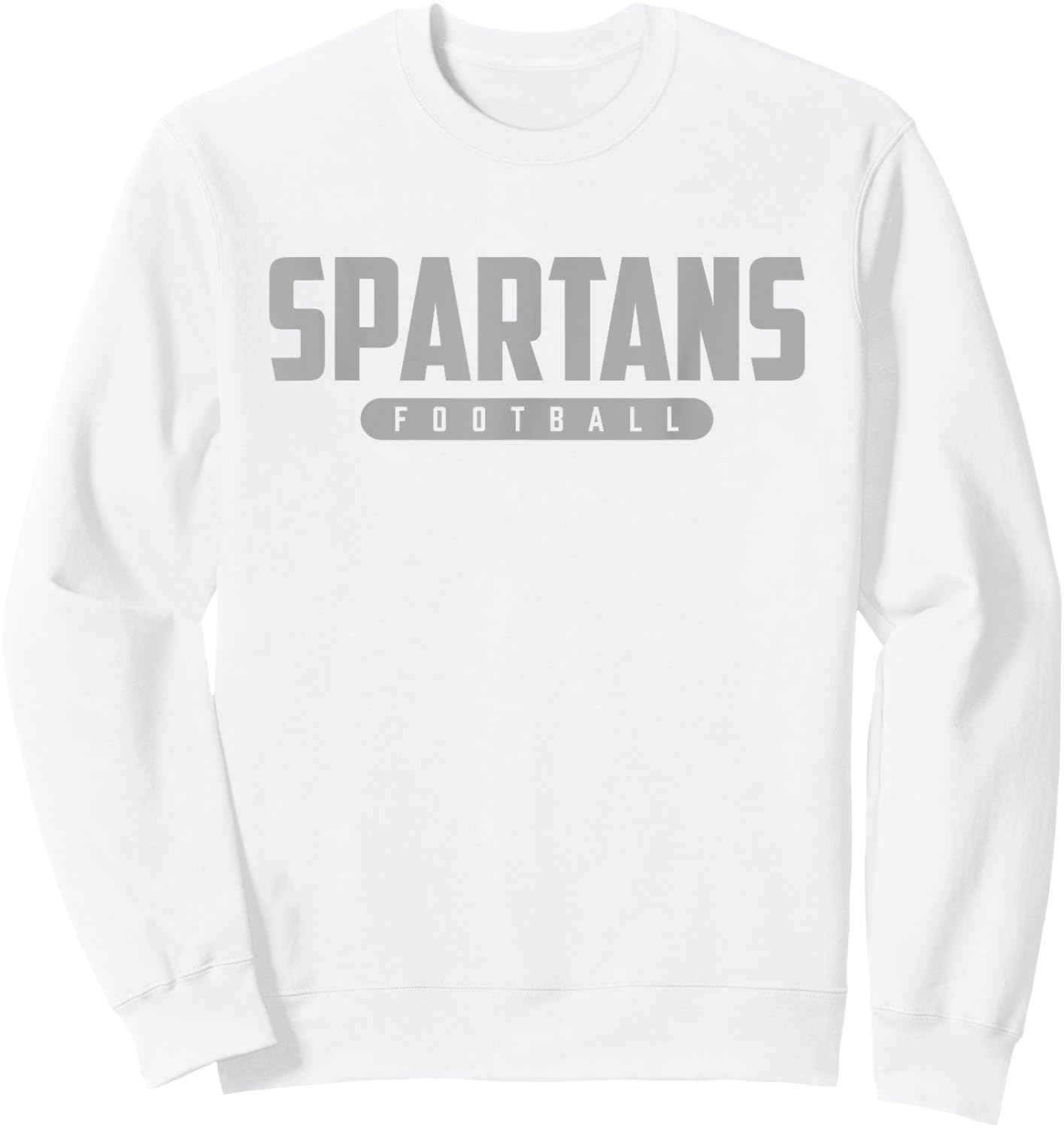 Glenn Hills Spartans Football Sweatshirt - Sweatshirt | White