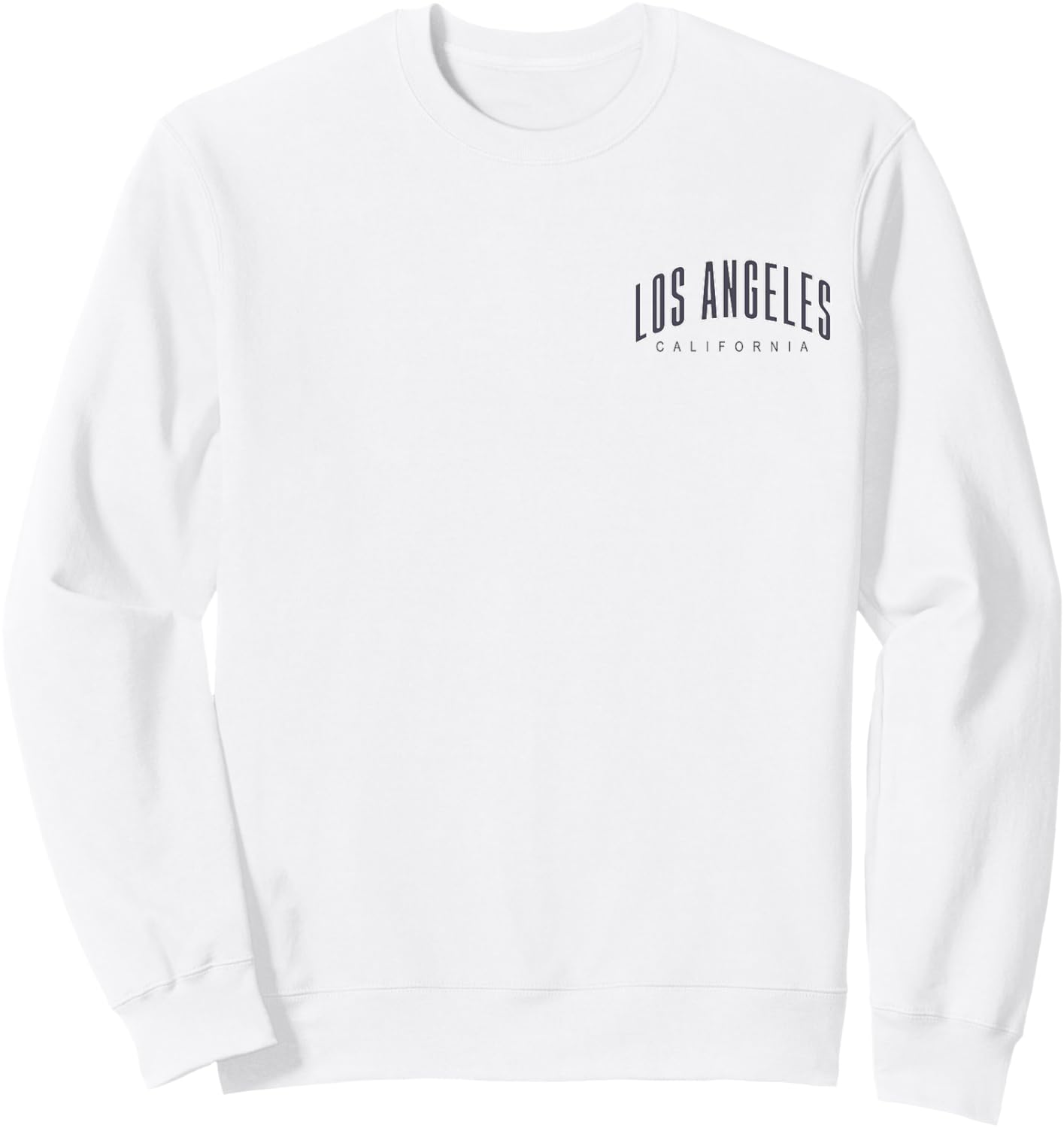 Los Angeles California Cool L.A. City CA Souvenir Women Men Sweatshirt - Sweatshirt | White
