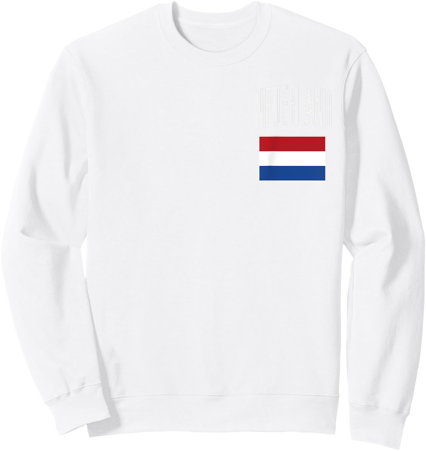 Netherlands Nederland Football Soccer Fan Men Women Kids Sweatshirt - Sweatshirt | White