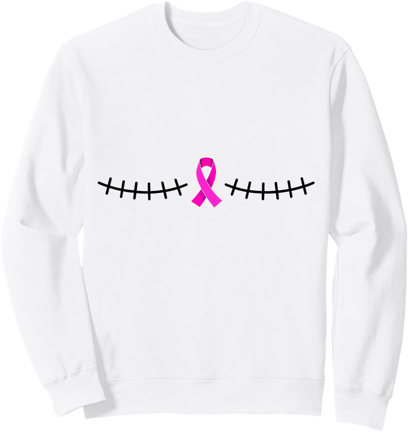 Double mastectomy scar breast cancer survivor Sweatshirt - Sweatshirt | White