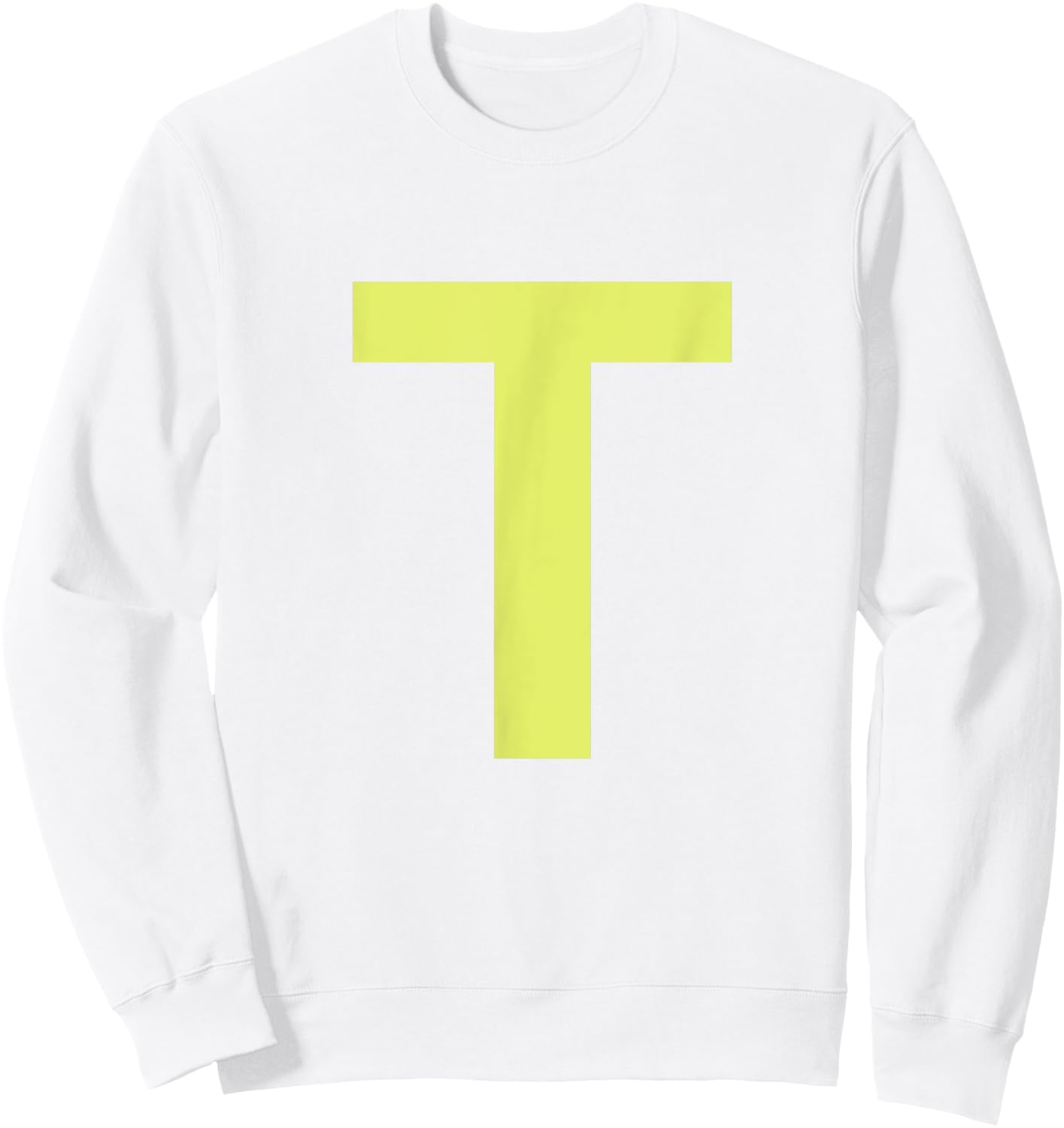 Chipmunk Halloween Carnival Group Costume Letter T Shirt Sweatshirt - Sweatshirt | White