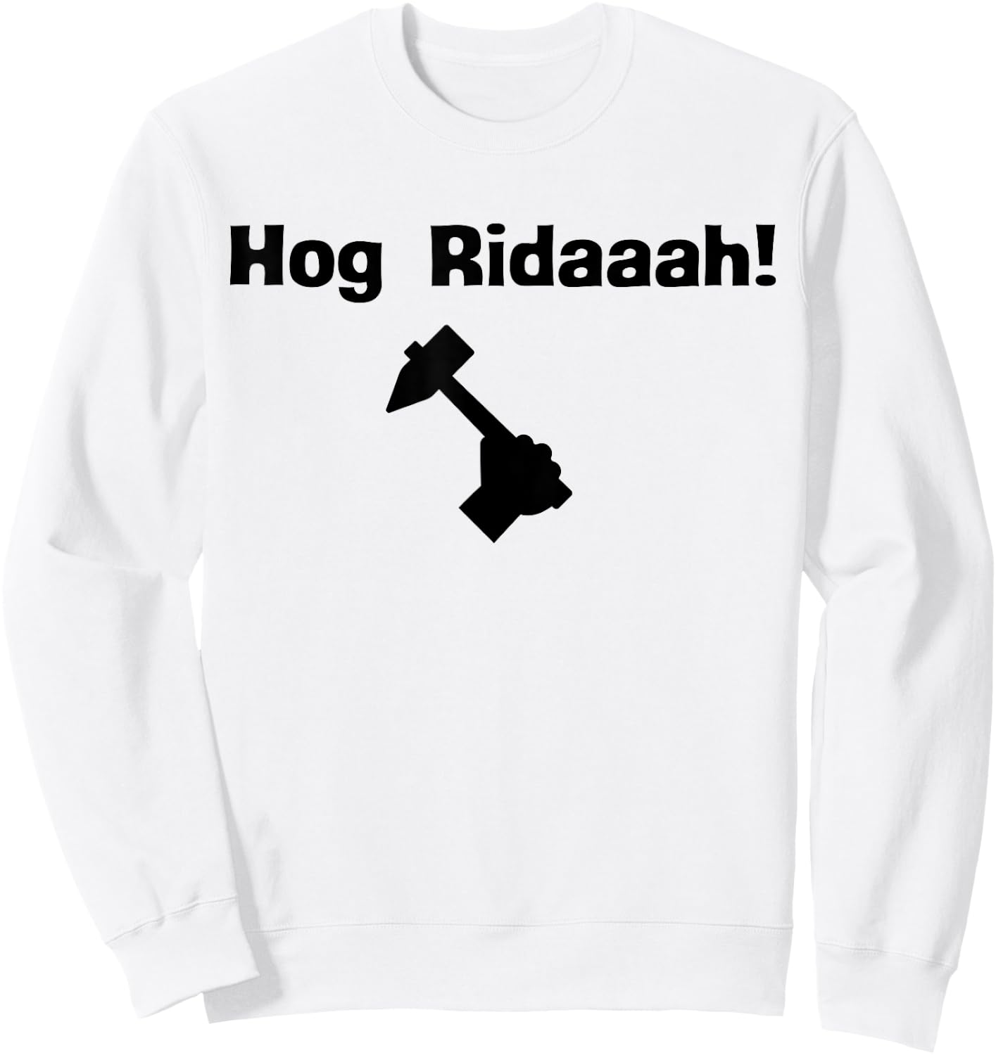 Hog Rider Clash Sweatshirt - Sweatshirt | White