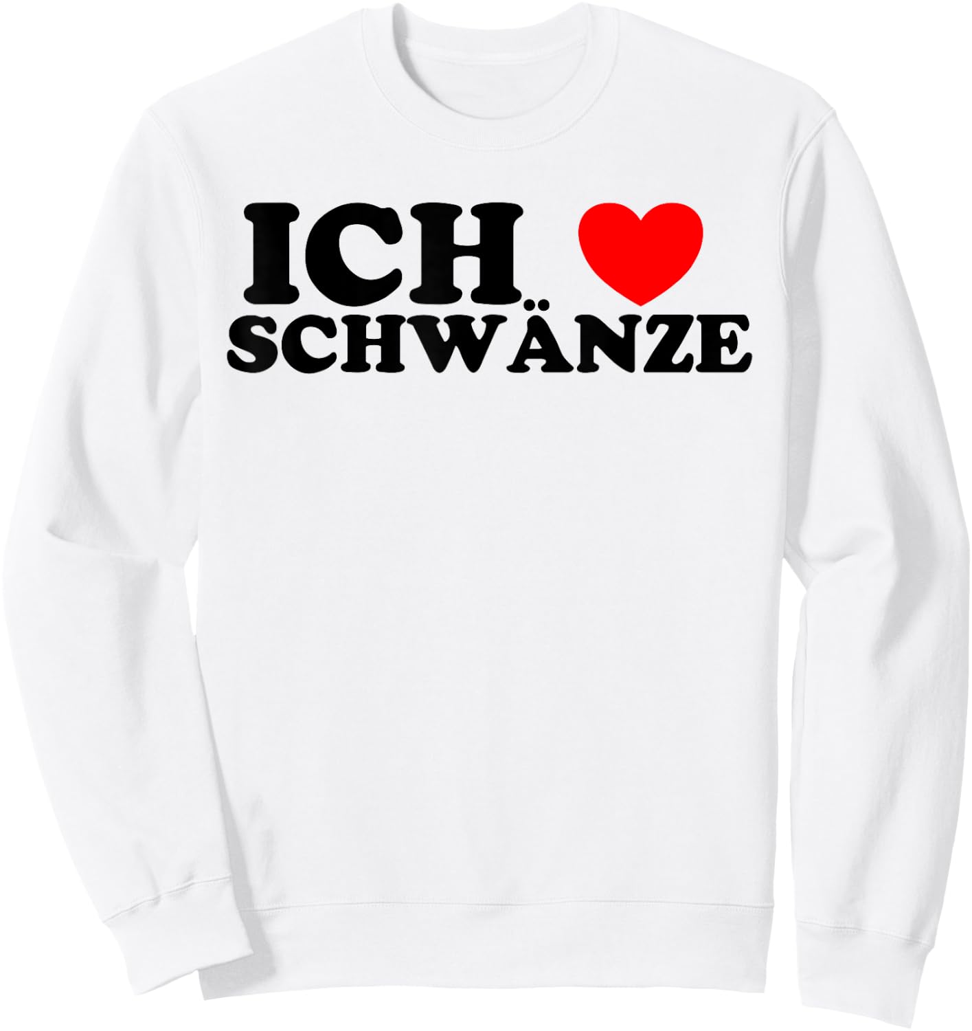 I Love Cocks Funny Women Men Sex Erotic Fun , gray Sweatshirt - Sweatshirt | White