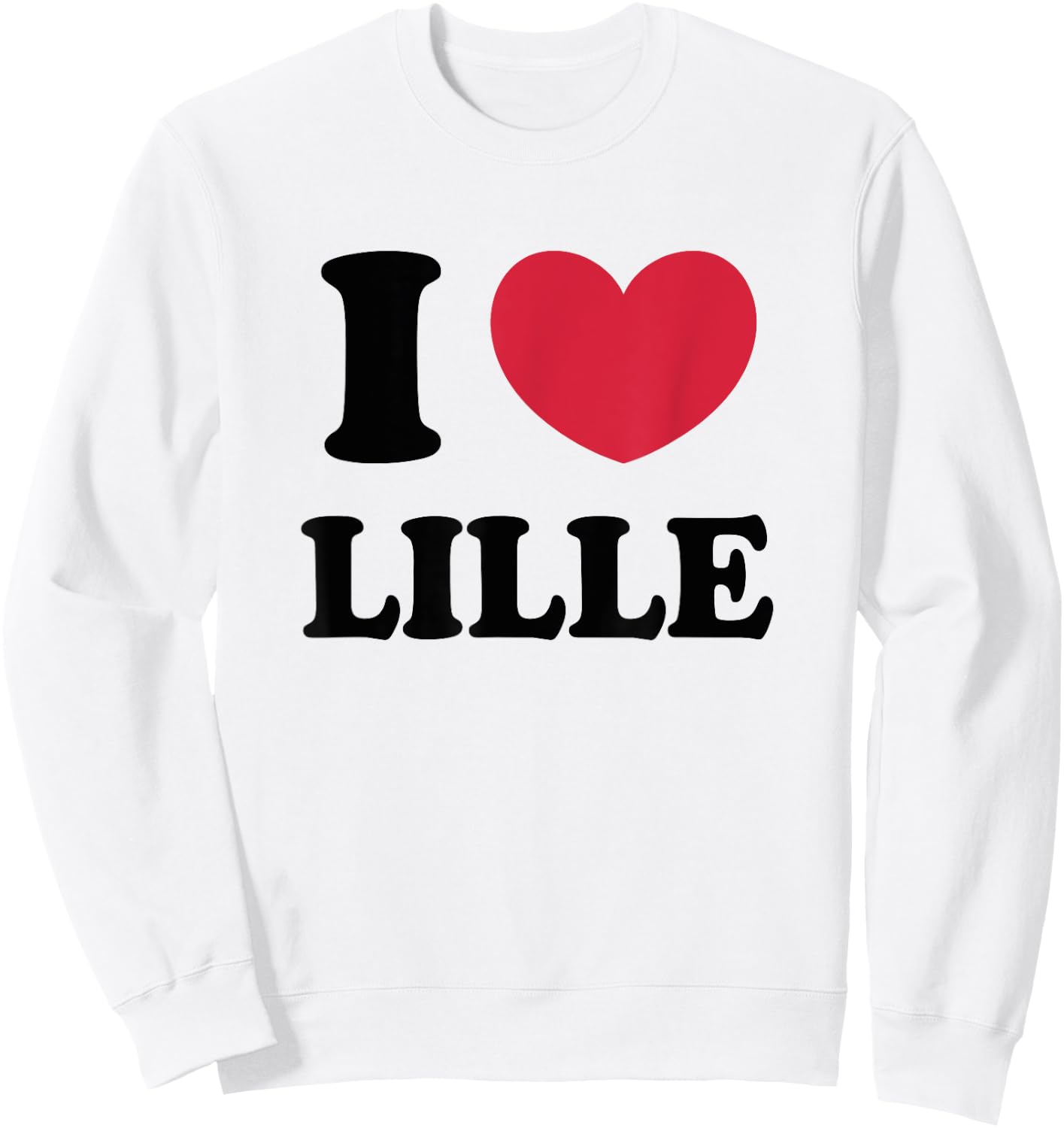 I Love Lille Sweatshirt - Sweatshirt | White