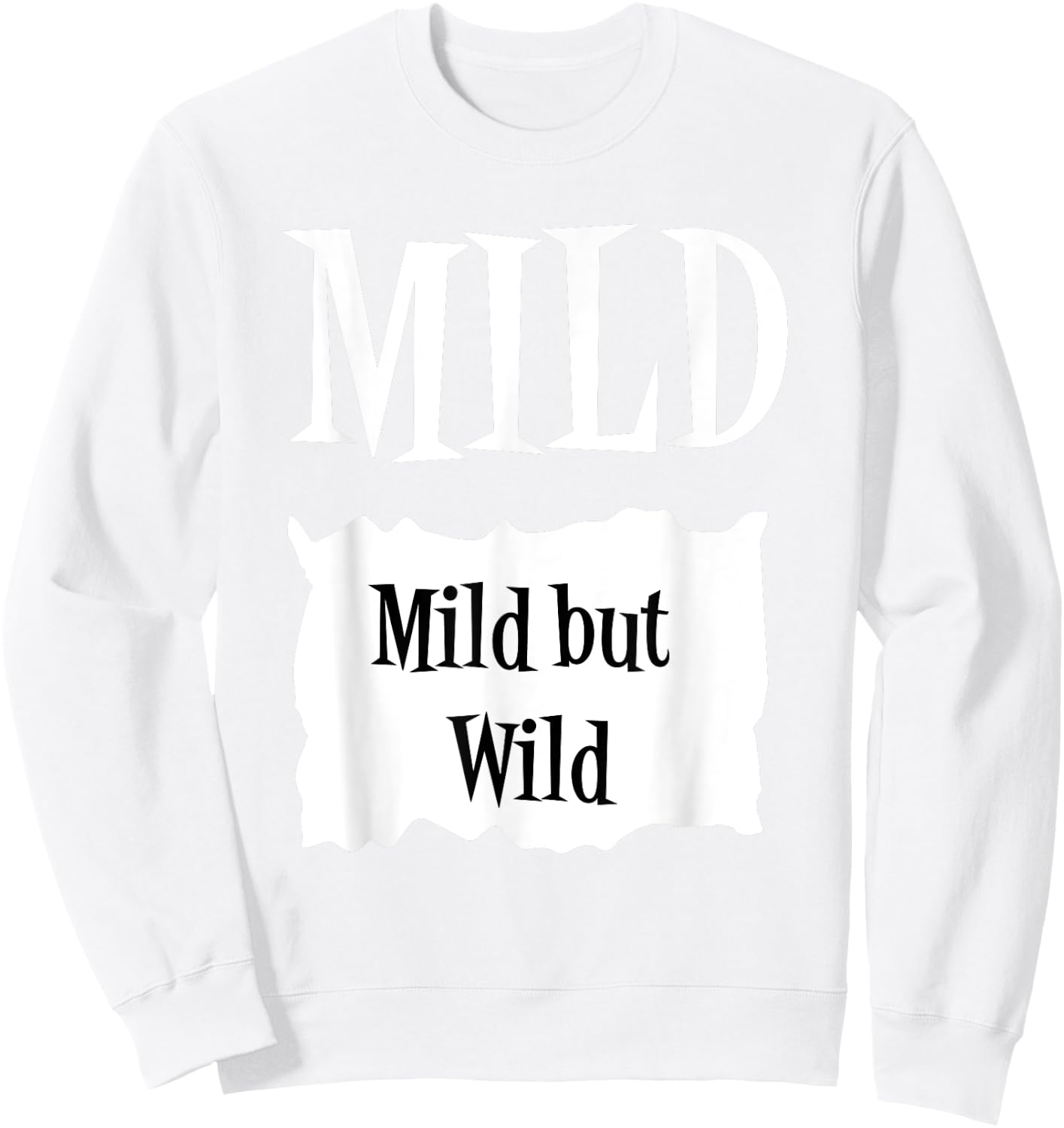 MILD - Hot Packet Halloween Taco Costume Sweatshirt - Sweatshirt | White