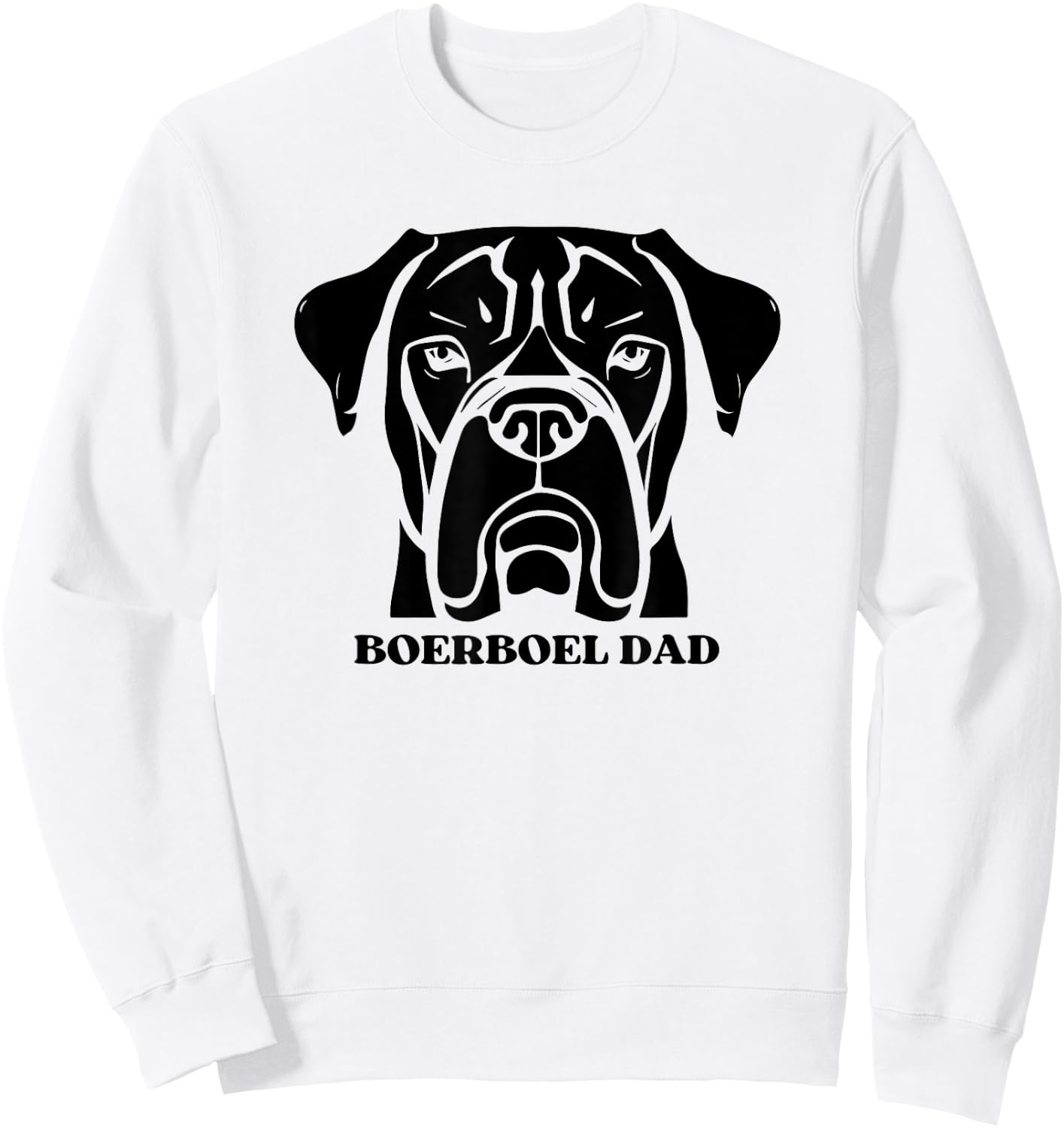 Boerboel Dad Dog Lovers Sweatshirt - Sweatshirt | White