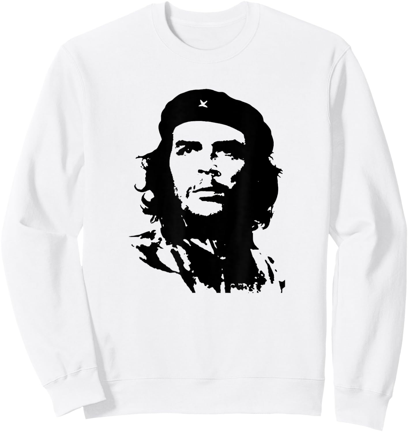 Che Guevara Cuban Revolution Hasta la Victoria Siempre , red Sweatshirt - Sweatshirt | White
