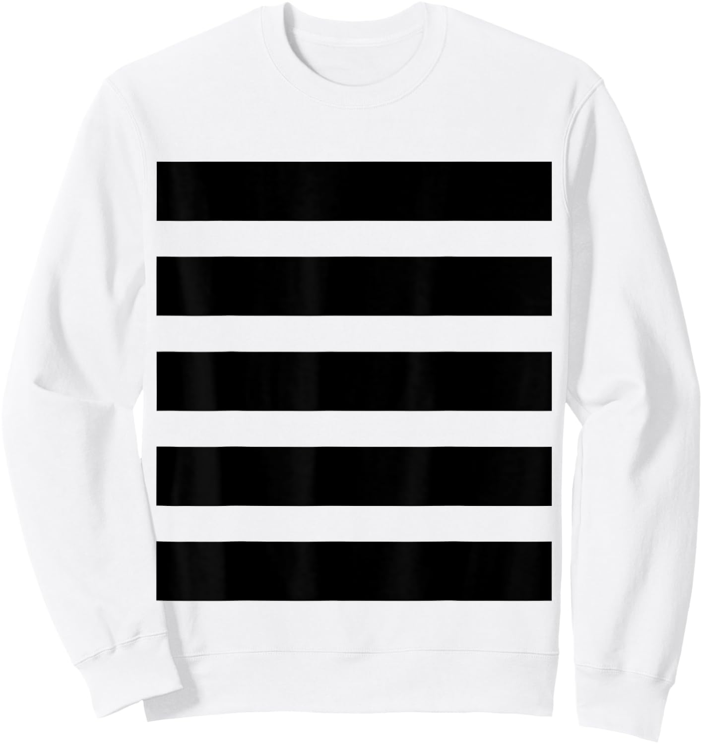 Bee costume bee stripes striped carnival horizontal stripes Sweatshirt - Sweatshirt | White