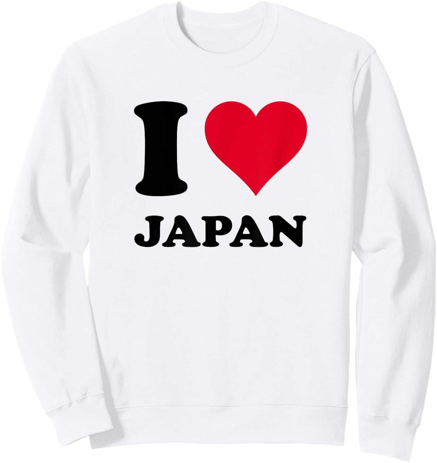 I Love Japan Sweatshirt - Sweatshirt | White