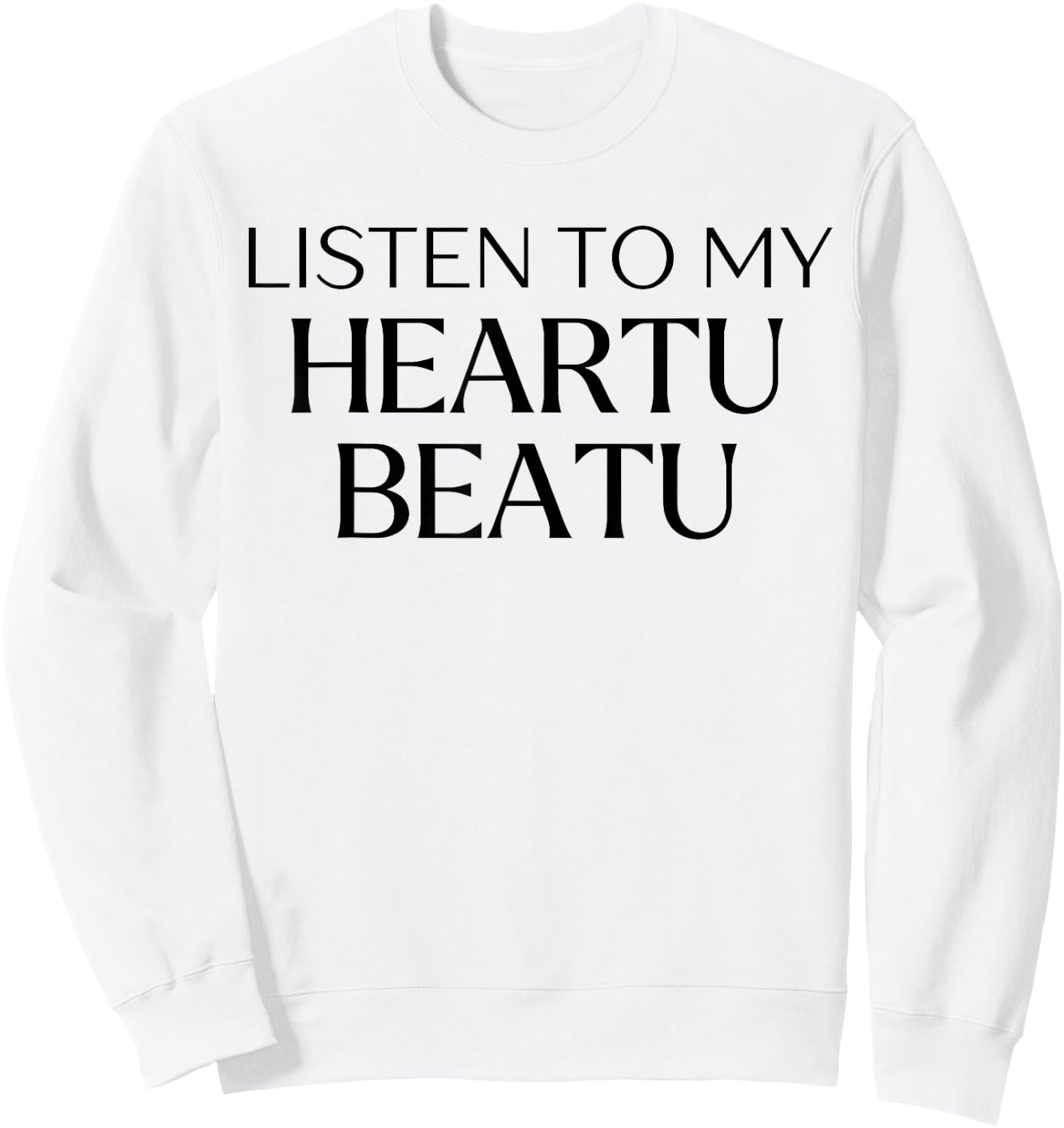 Listen To My Heartu Beatu Changbin Meme Karaoke Binnie , Black, S Sweatshirt - Sweatshirt | White