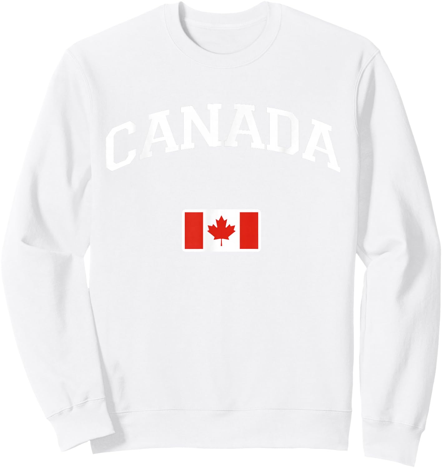 Canada Jersey | Canada Flag | Supporter Equipment, Red, S Sweatshirt - Sweatshirt | White
