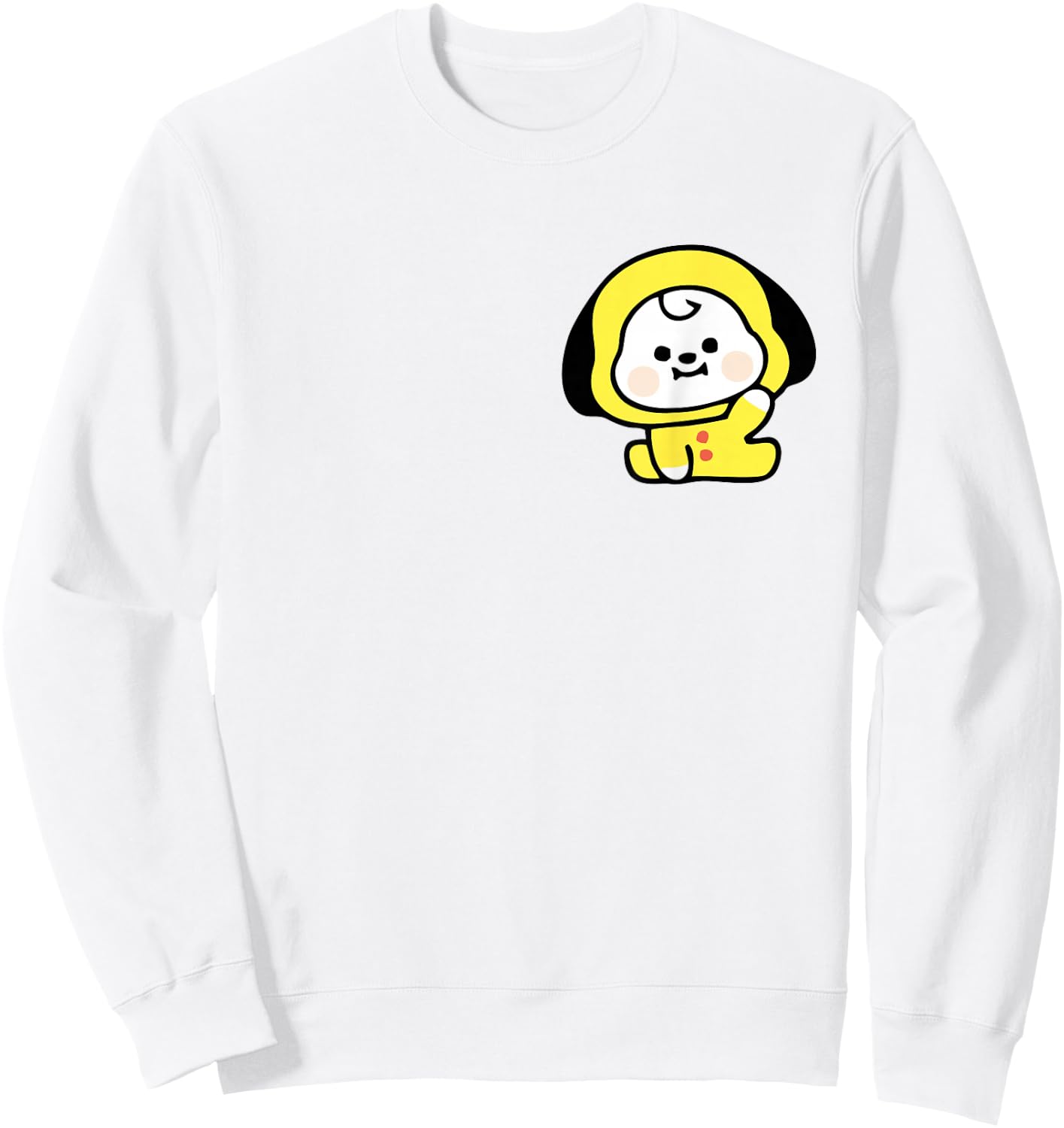 Cool K-Pop Cute Symbol K-Drama Korean Pop Music Fans , white, S Sweatshirt - Sweatshirt | White