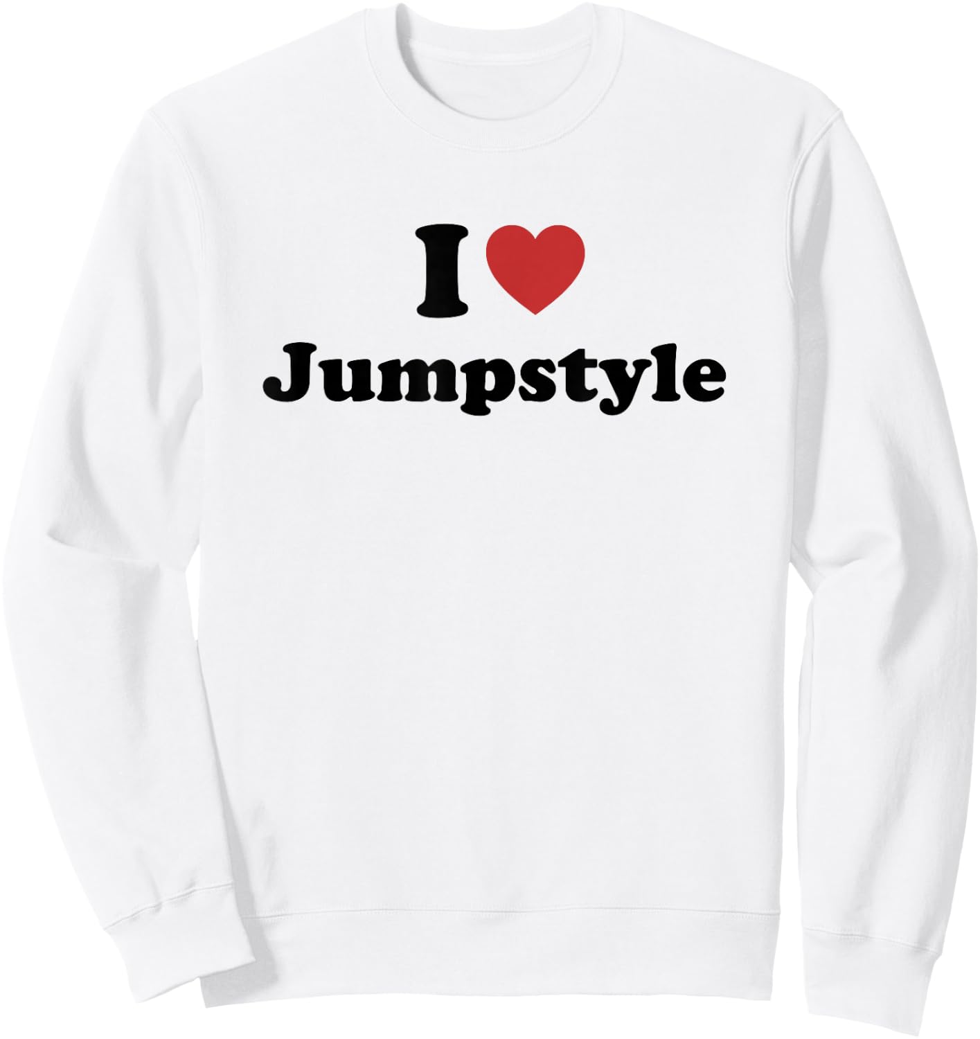 I Love Jumpstyle Sweatshirt - Sweatshirt | White