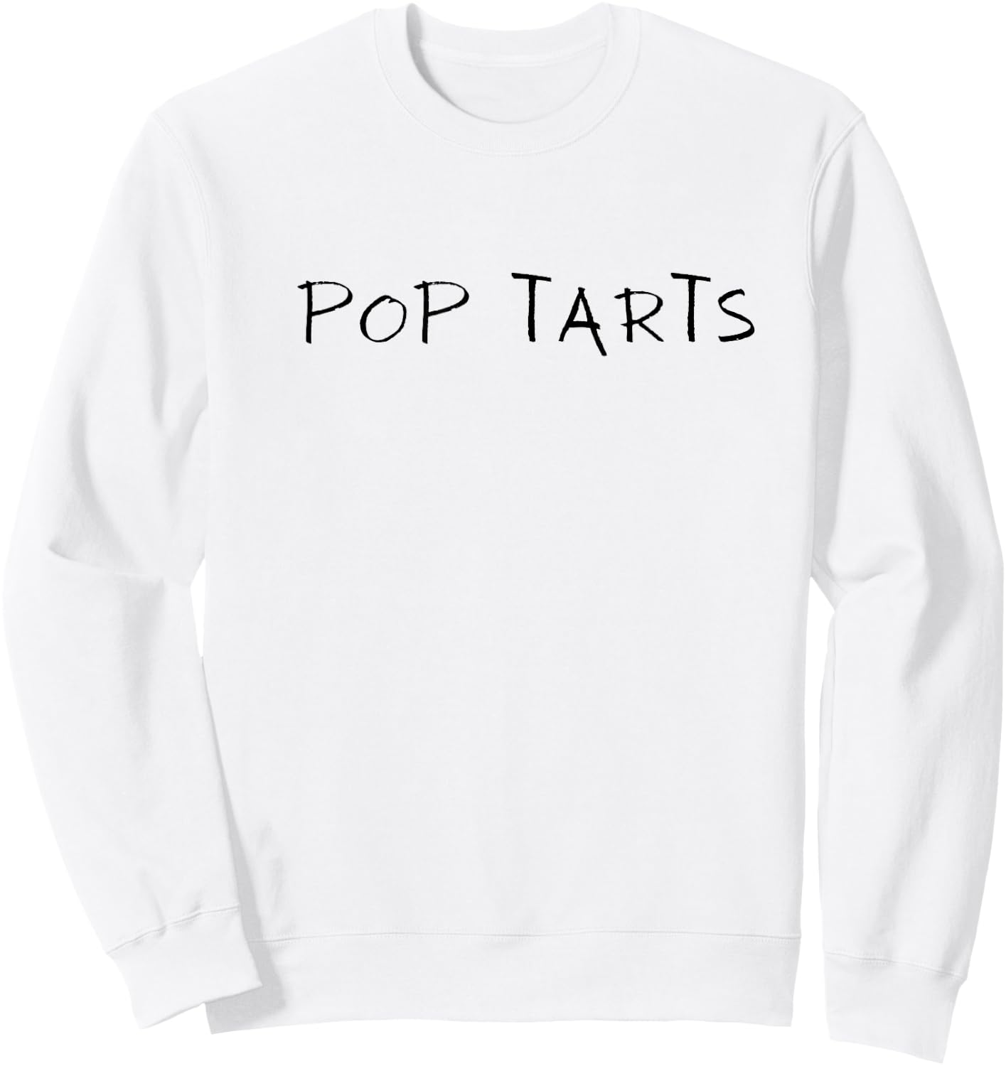 Funny Pop Tarts Adult Humor Sweatshirt - Sweatshirt | White