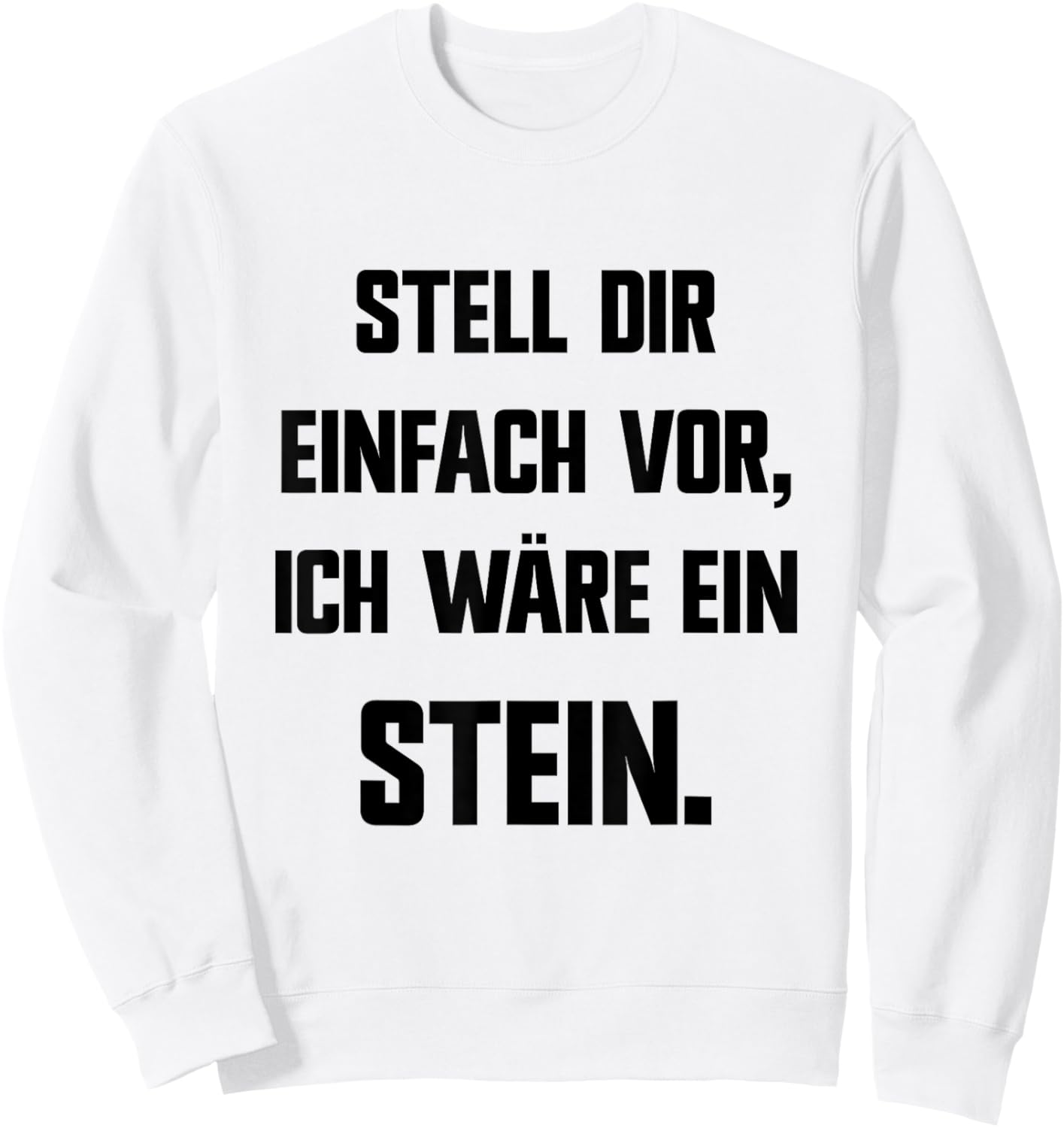 Stone Costume Fancy Dress Halloween Carnival Party Stone , gray Sweatshirt - Sweatshirt | White