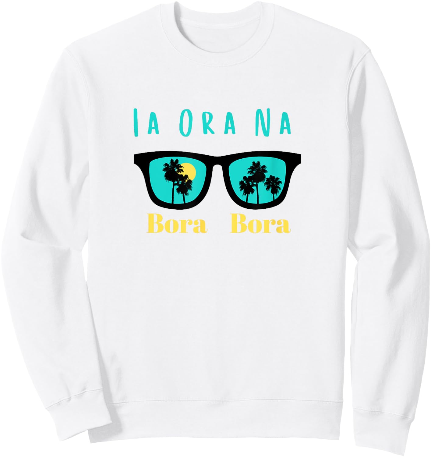 Holiday Souvenir Bora Bora Sweatshirt - Sweatshirt | White