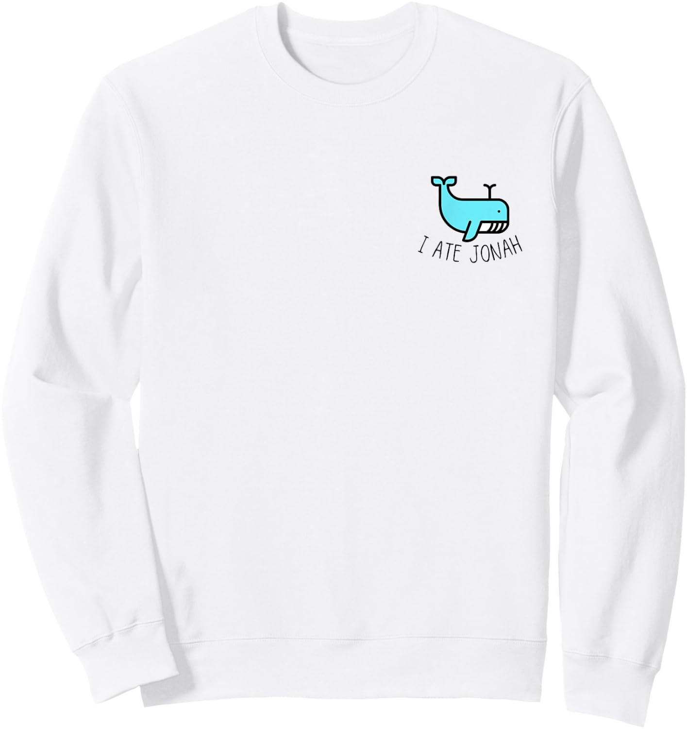 I ate Jonah Sweatshirt - Sweatshirt | White