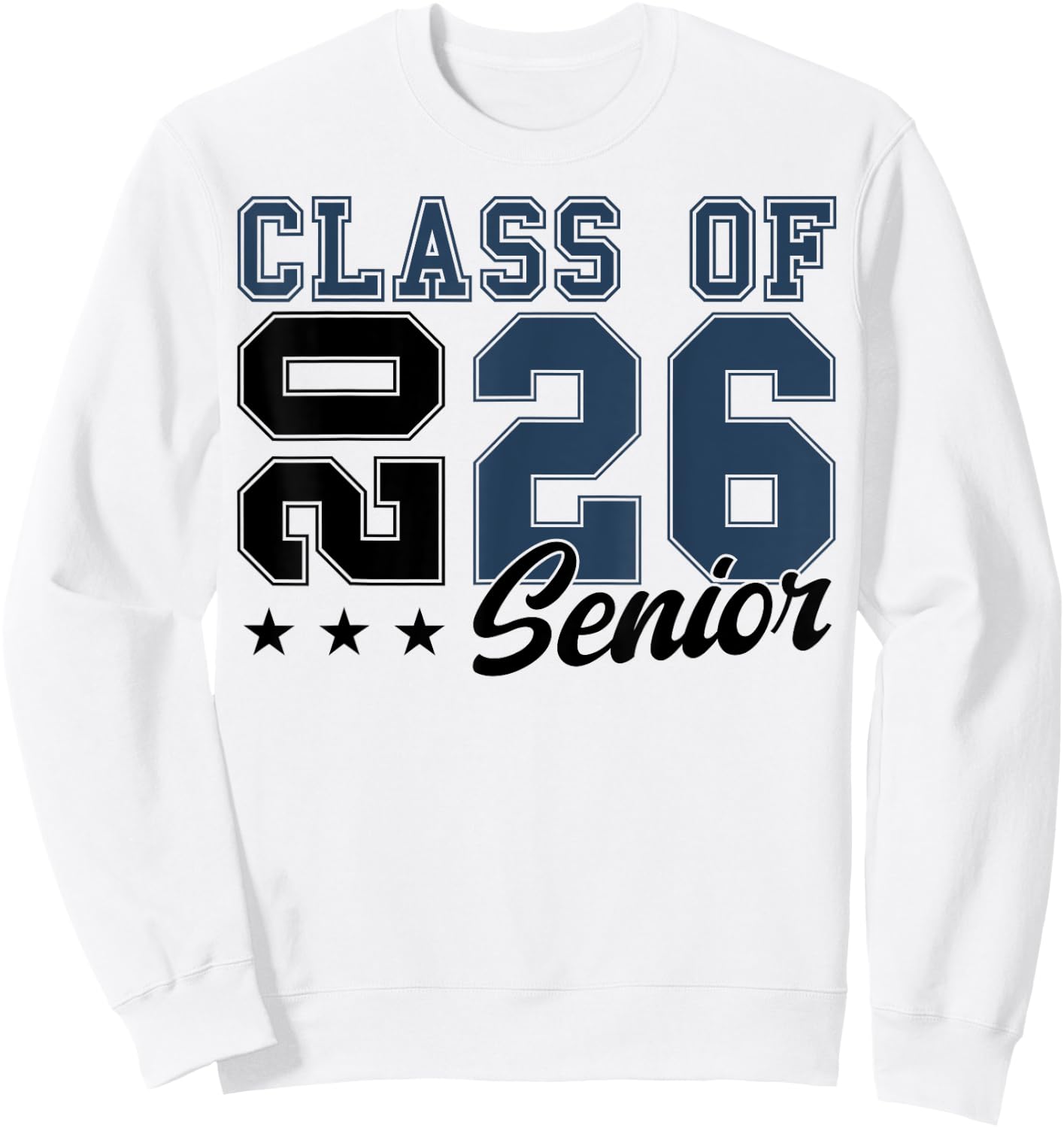 Classe de 2026 Senior Night 2026 Classe de 2026 Graduation 55 Sweatshirt - Sweatshirt | White