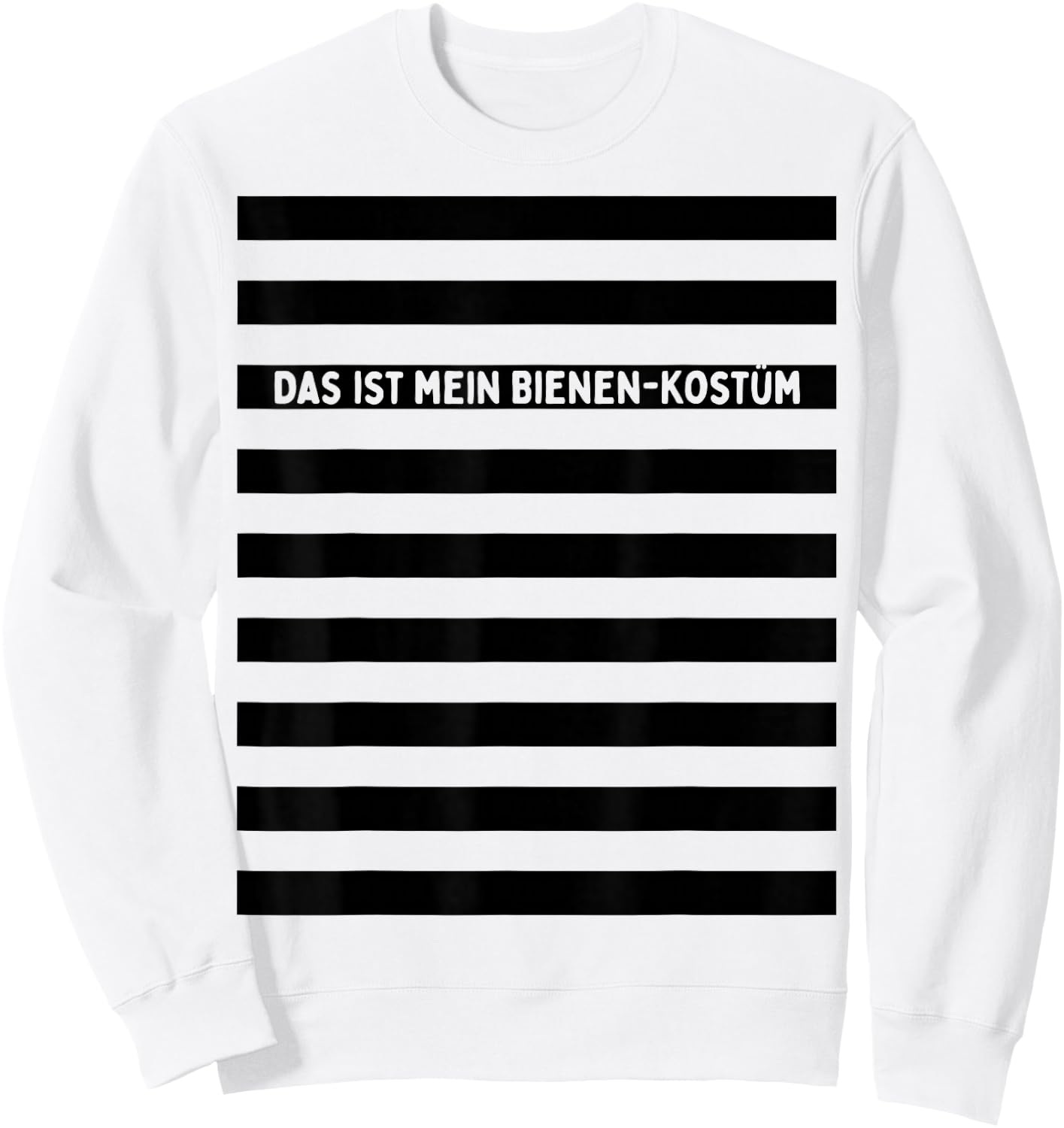Bee Costume Das Ist Mein Bee Cologne Carnival Bee , yellow Sweatshirt - Sweatshirt | White