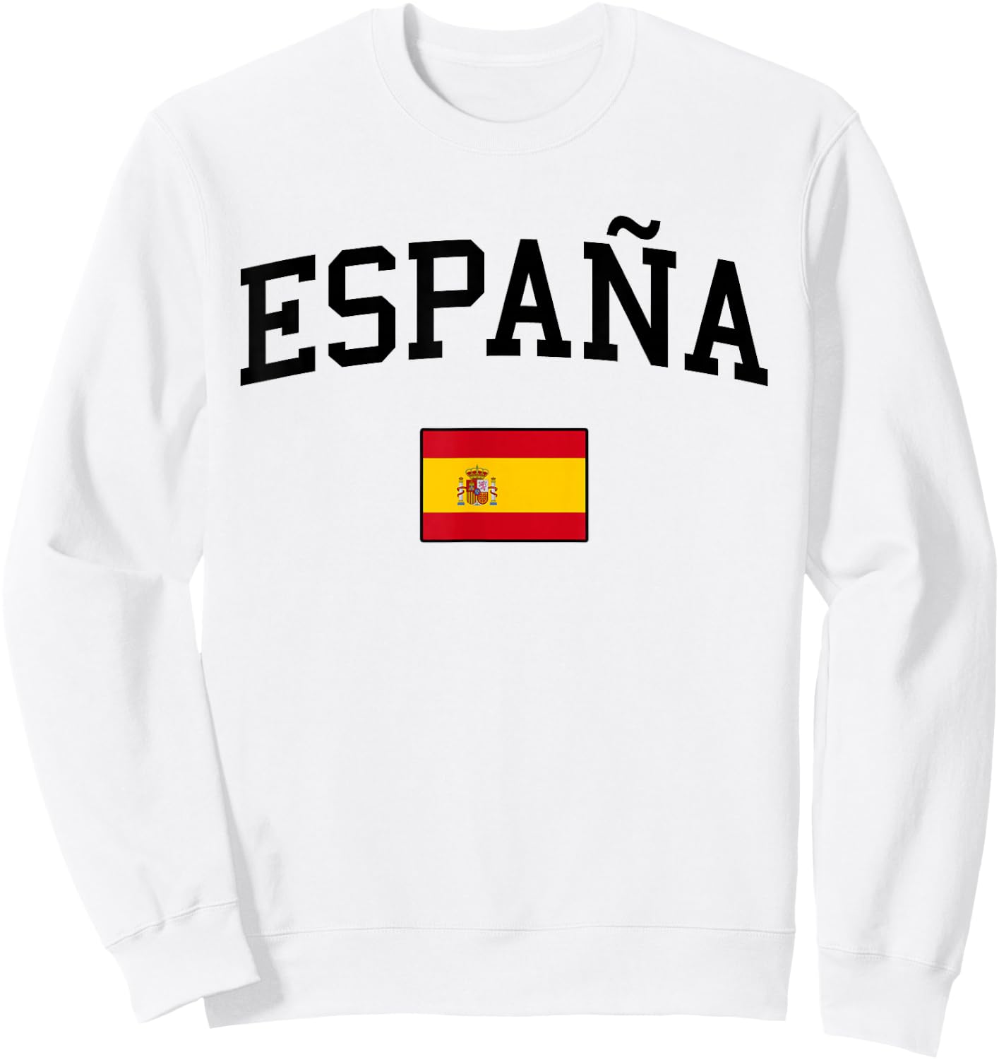 Drapeau Espagnol pour Hommes, Femmes, Enfants Sweatshirt - Sweatshirt | White
