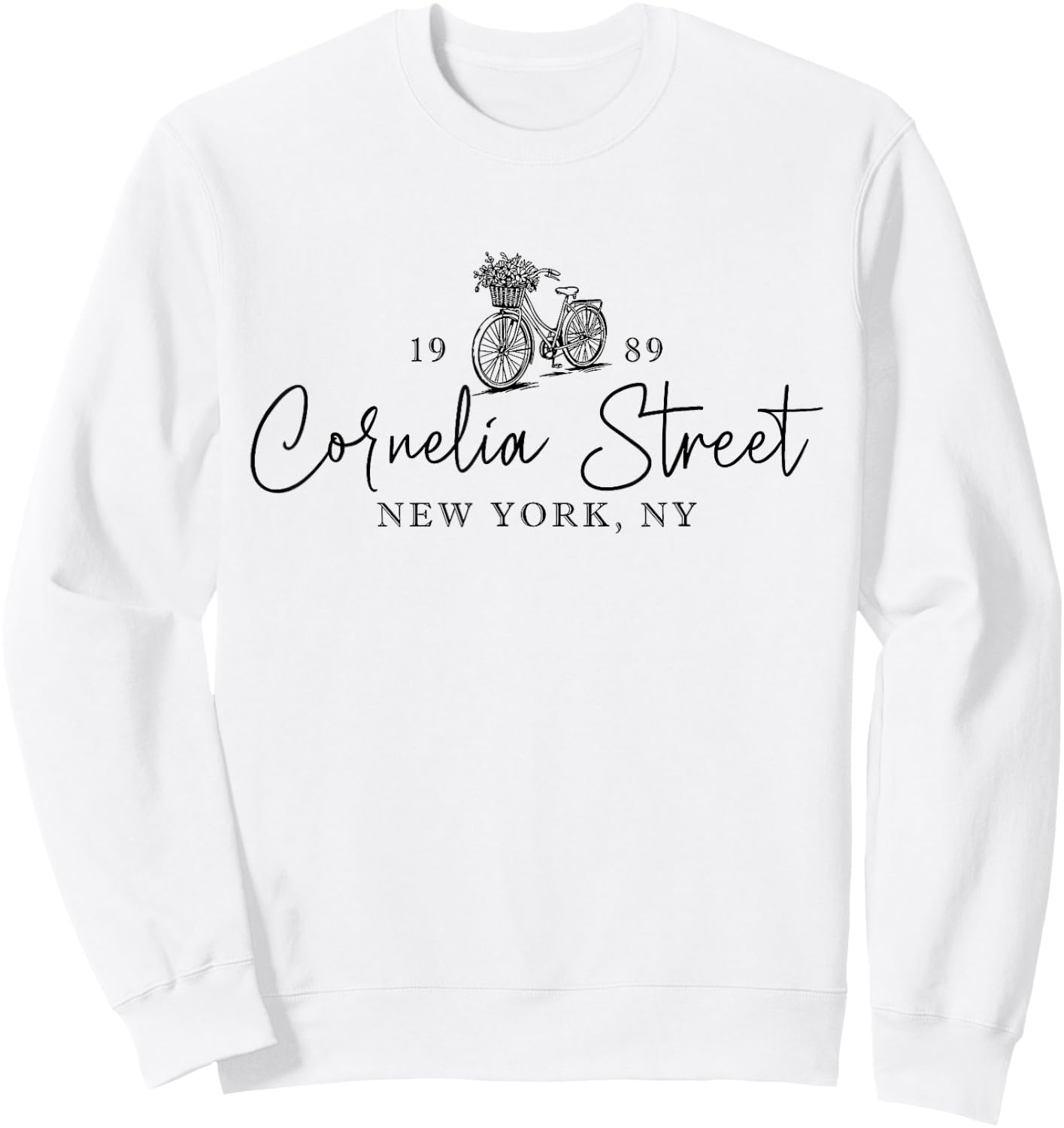 Cornelia Street Sweatshirt - Sweatshirt | White